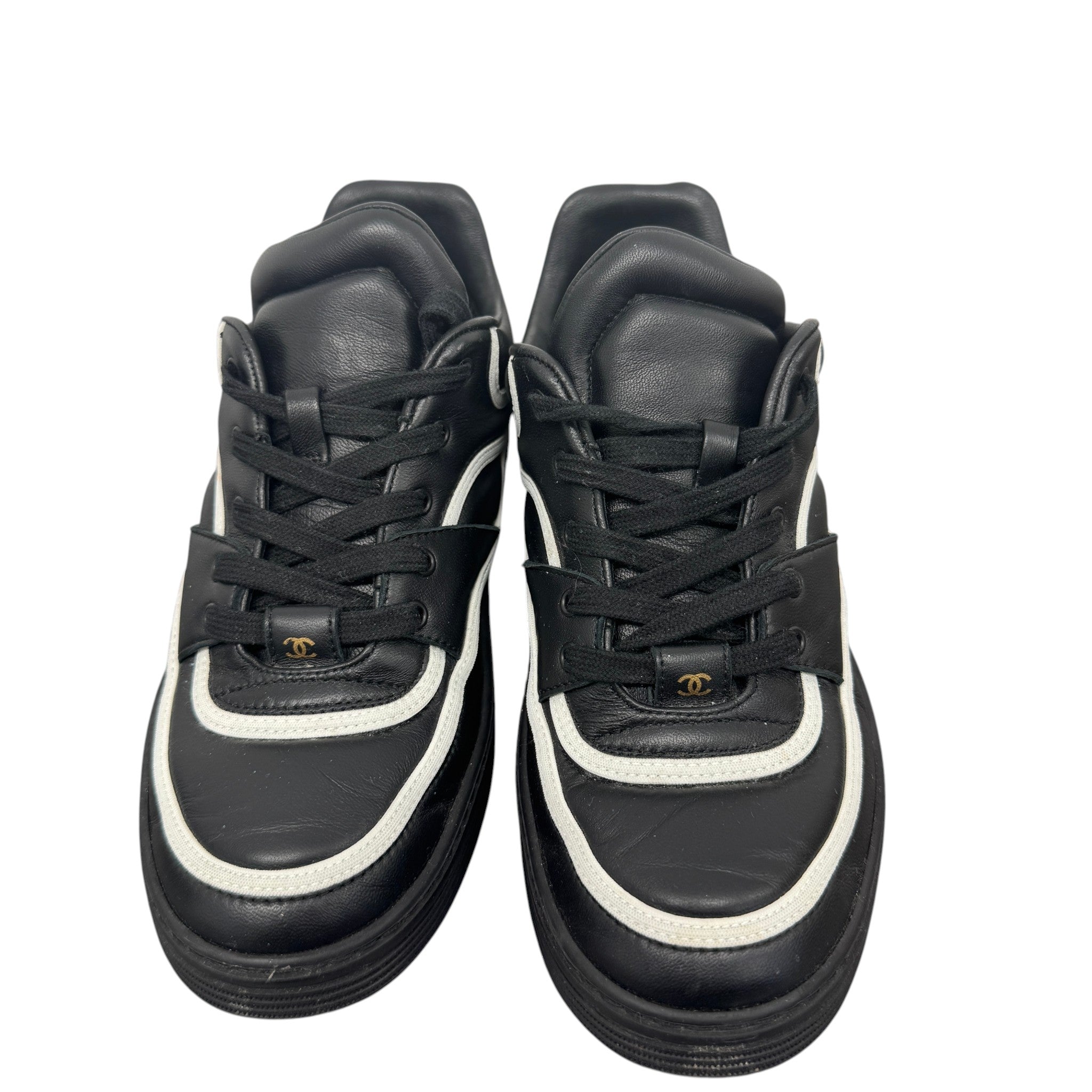 Women's Logo Low Trainers Black Size EU 37.5 / UK 4.5