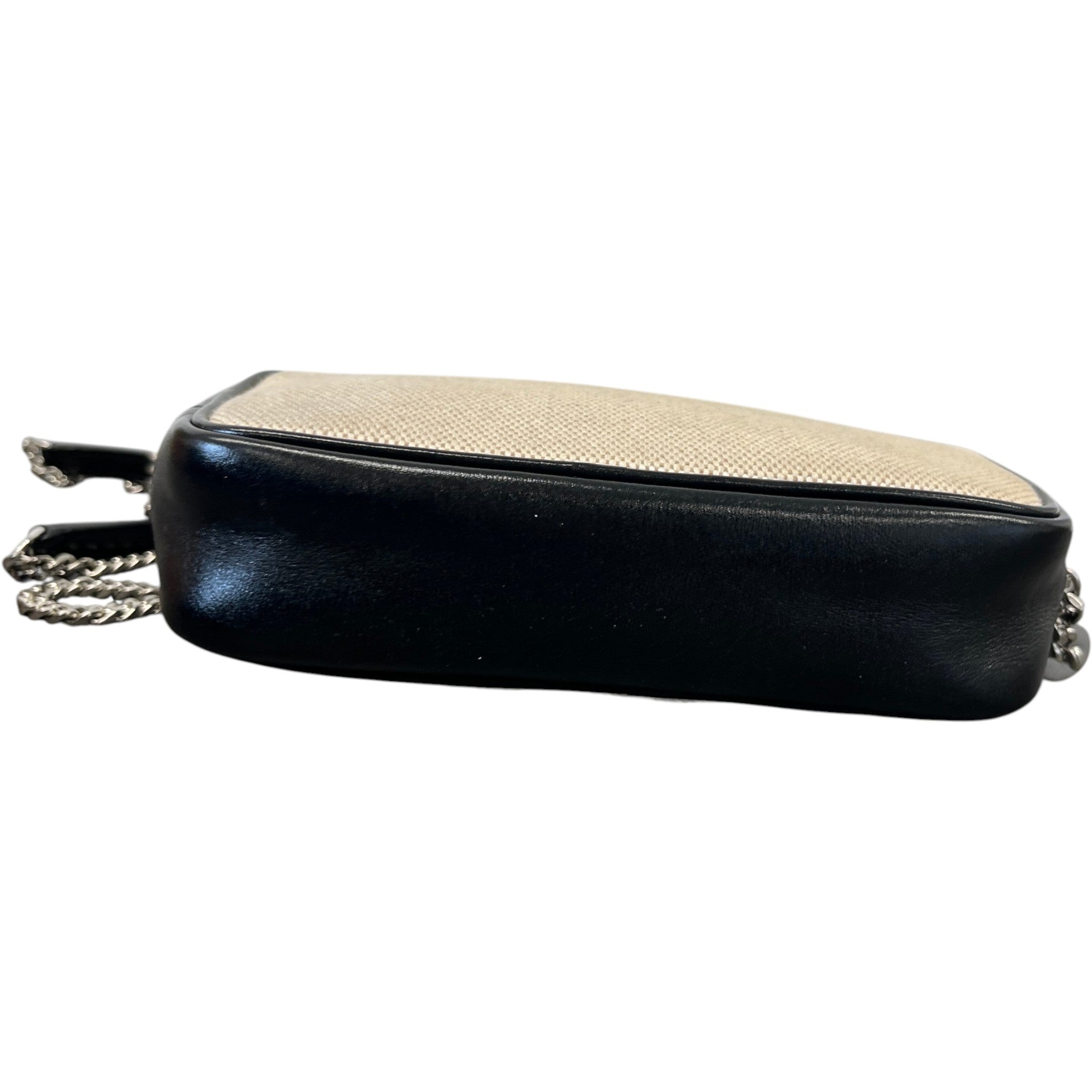 Women's Mini Lou Linen Camera Bag Black