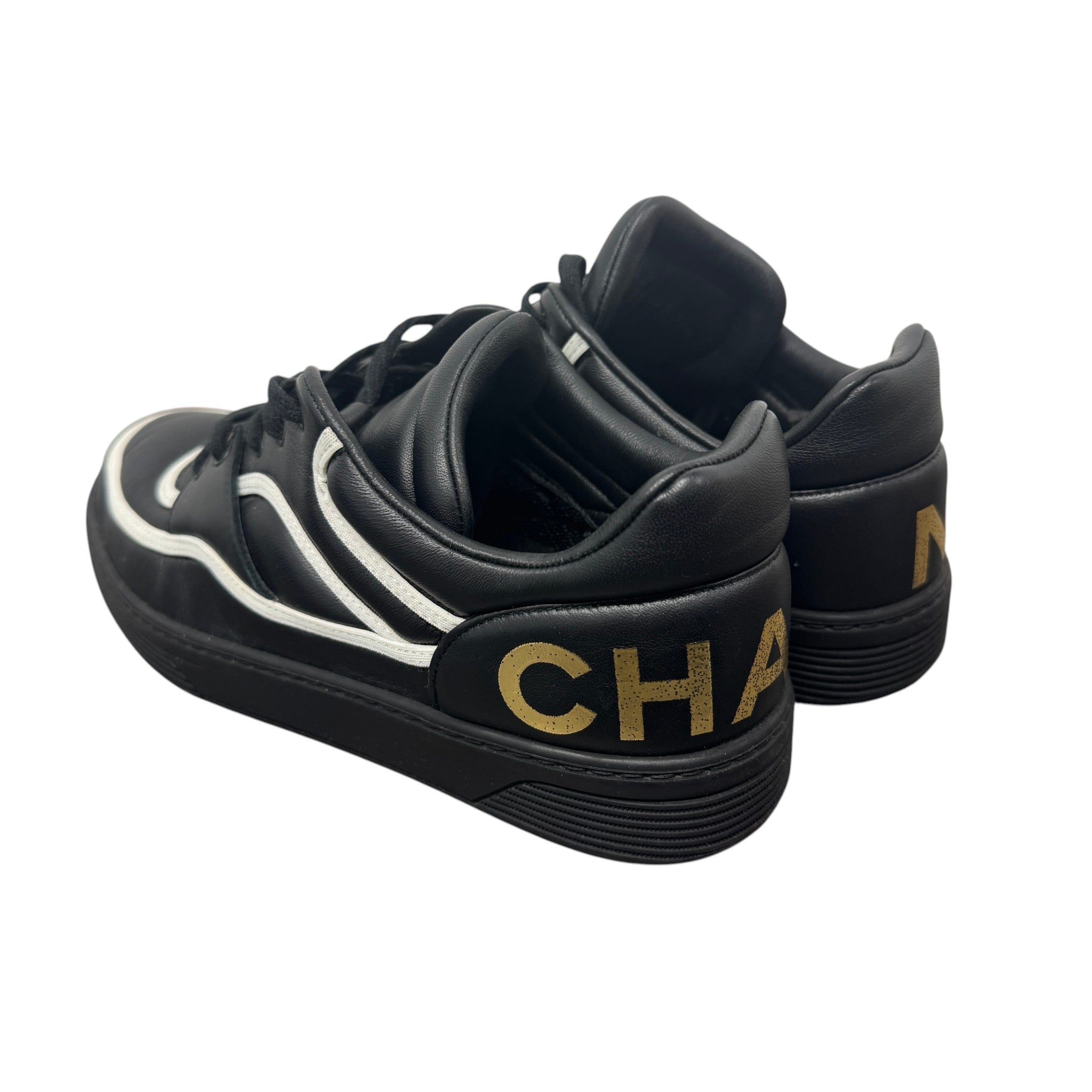 Women's Logo Low Trainers Black Size EU 37.5 / UK 4.5