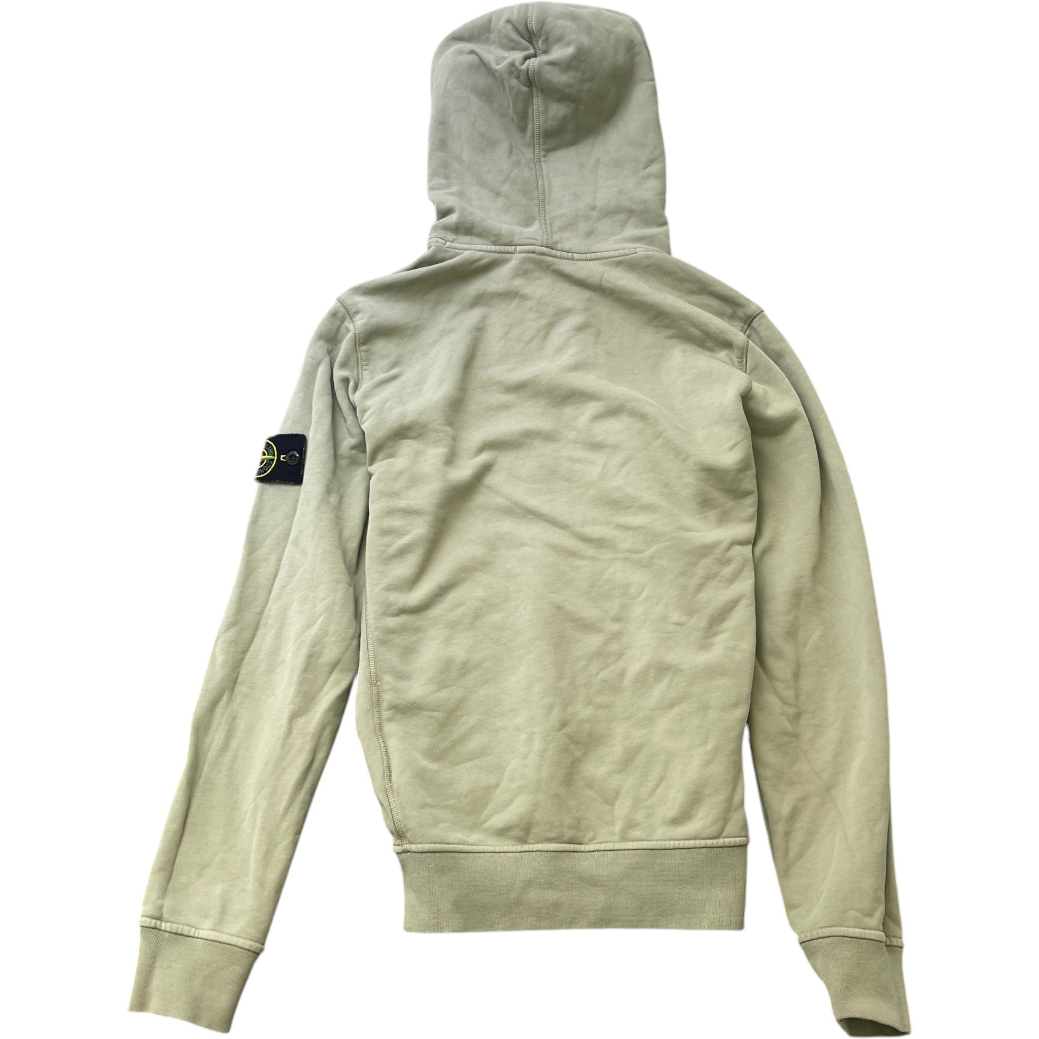 Men's Applique Logo Hoodie Green Size S