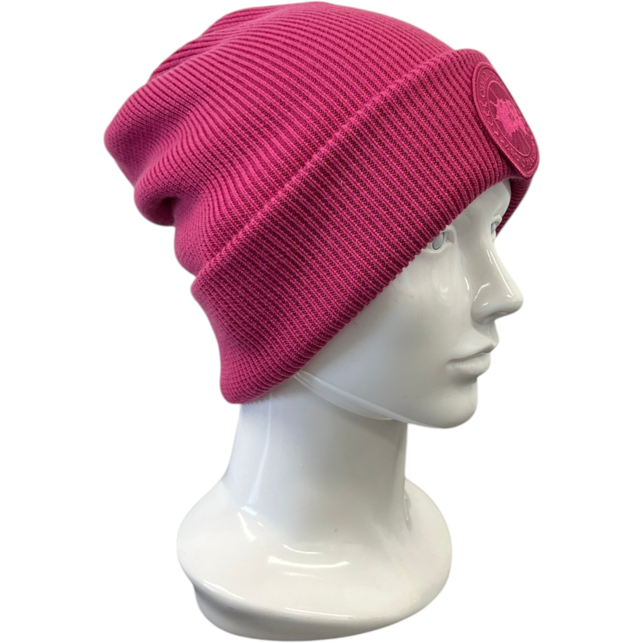 Women's Logo Beanie Hat Pink