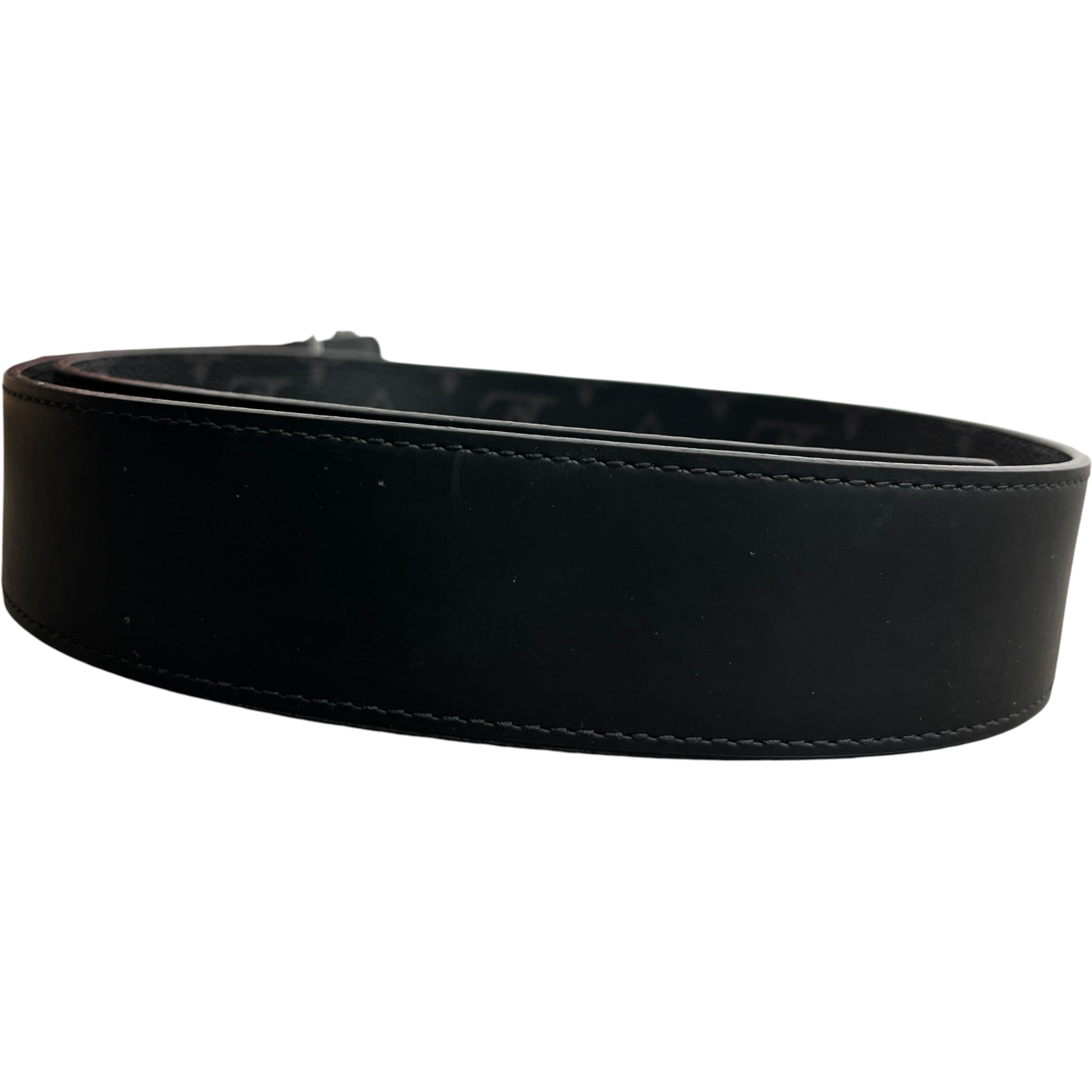 Men's Monogram Eclipse Reversible Belt Black Size Waist 28"