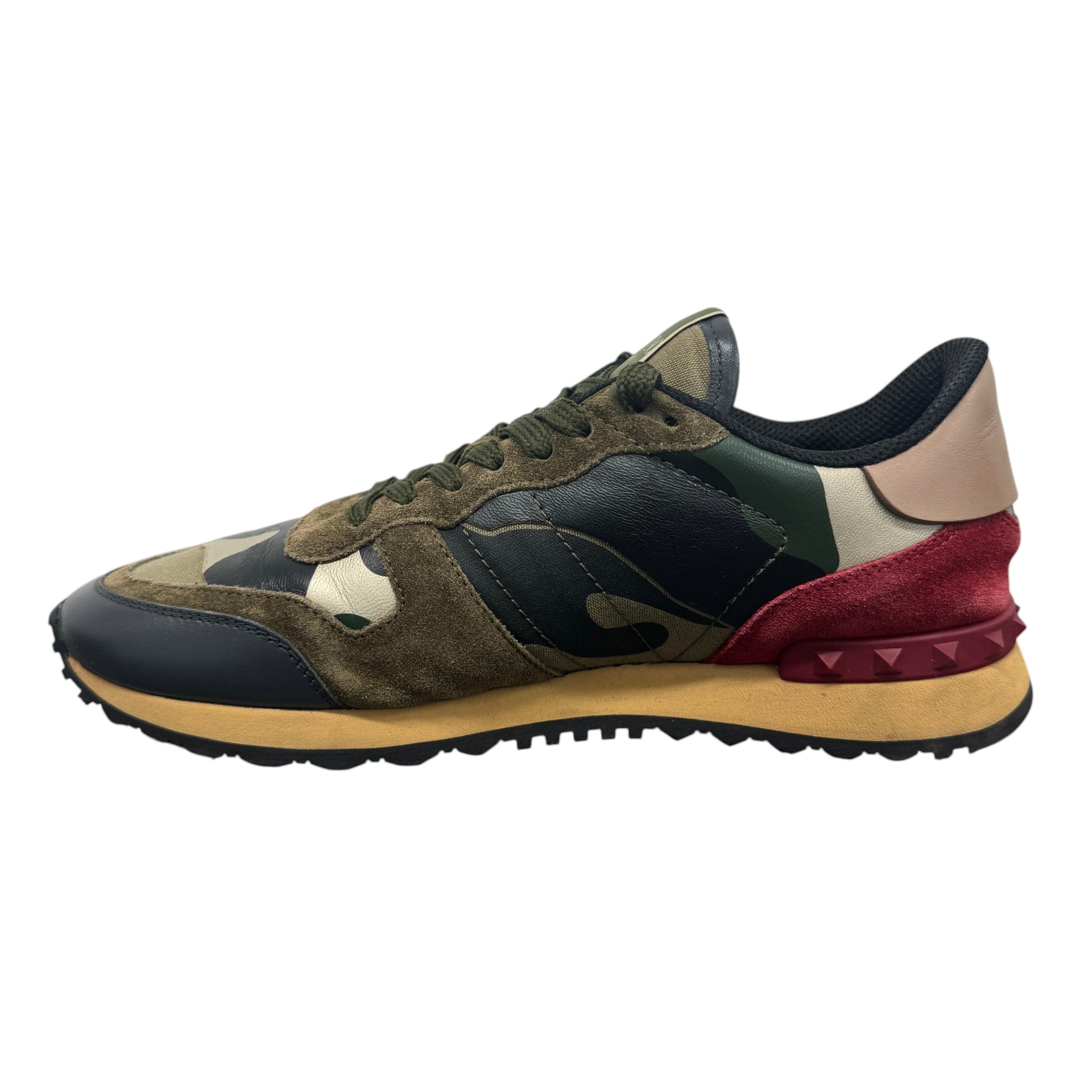 Men's Rock Runner Low Trainers Khaki Size EU 40 / UK 6
