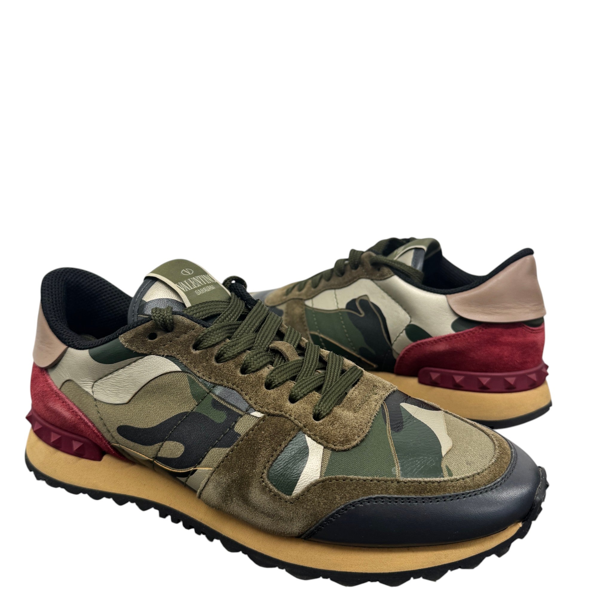 Men's Rock Runner Low Trainers Khaki Size EU 40 / UK 6