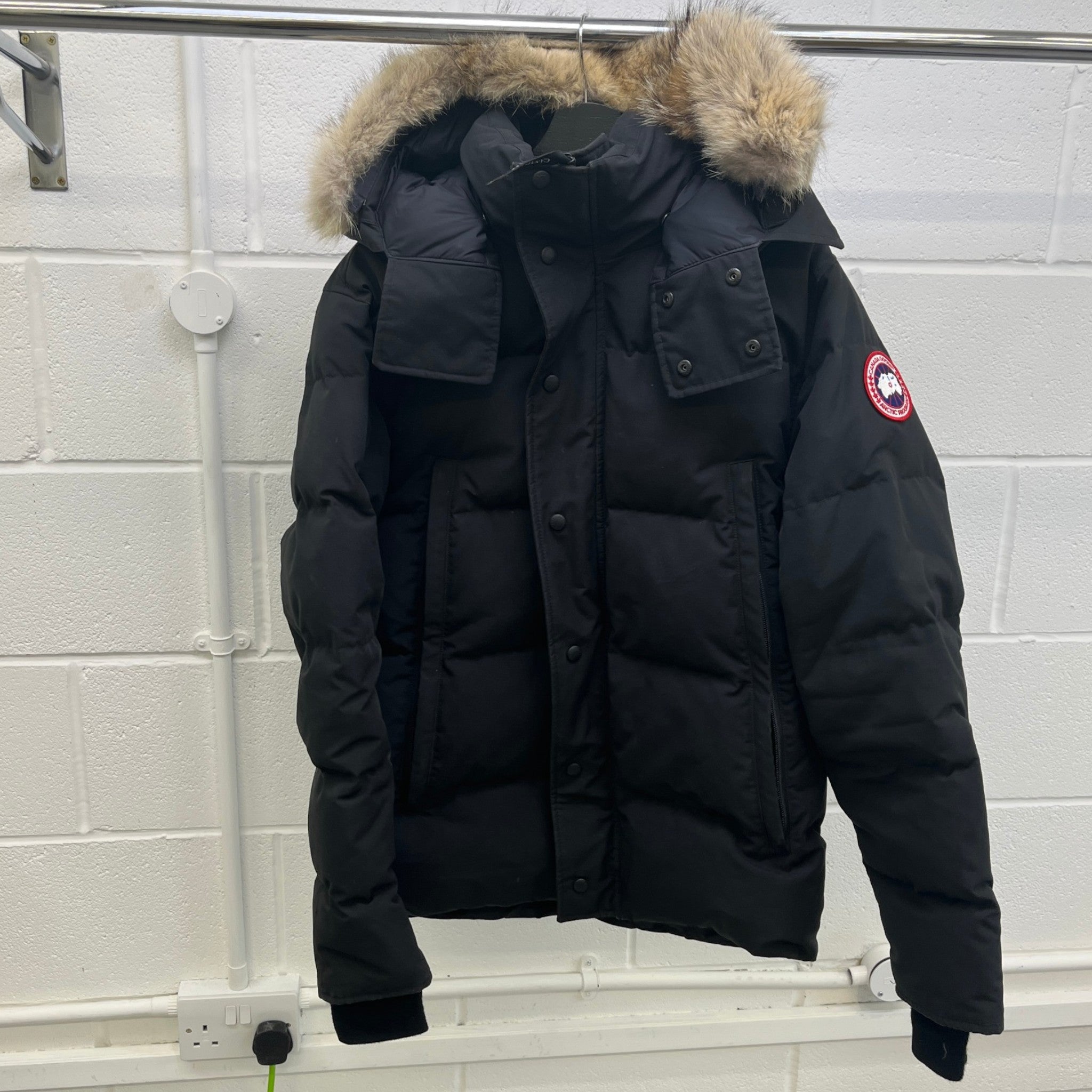 Men's Wyndham Down Jacket Black Size M