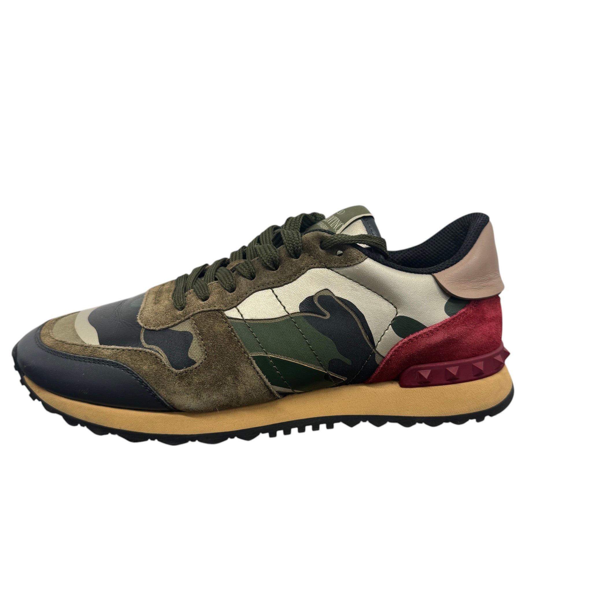 Men's Rock Runner Low Trainers Khaki Size EU 40 / UK 6