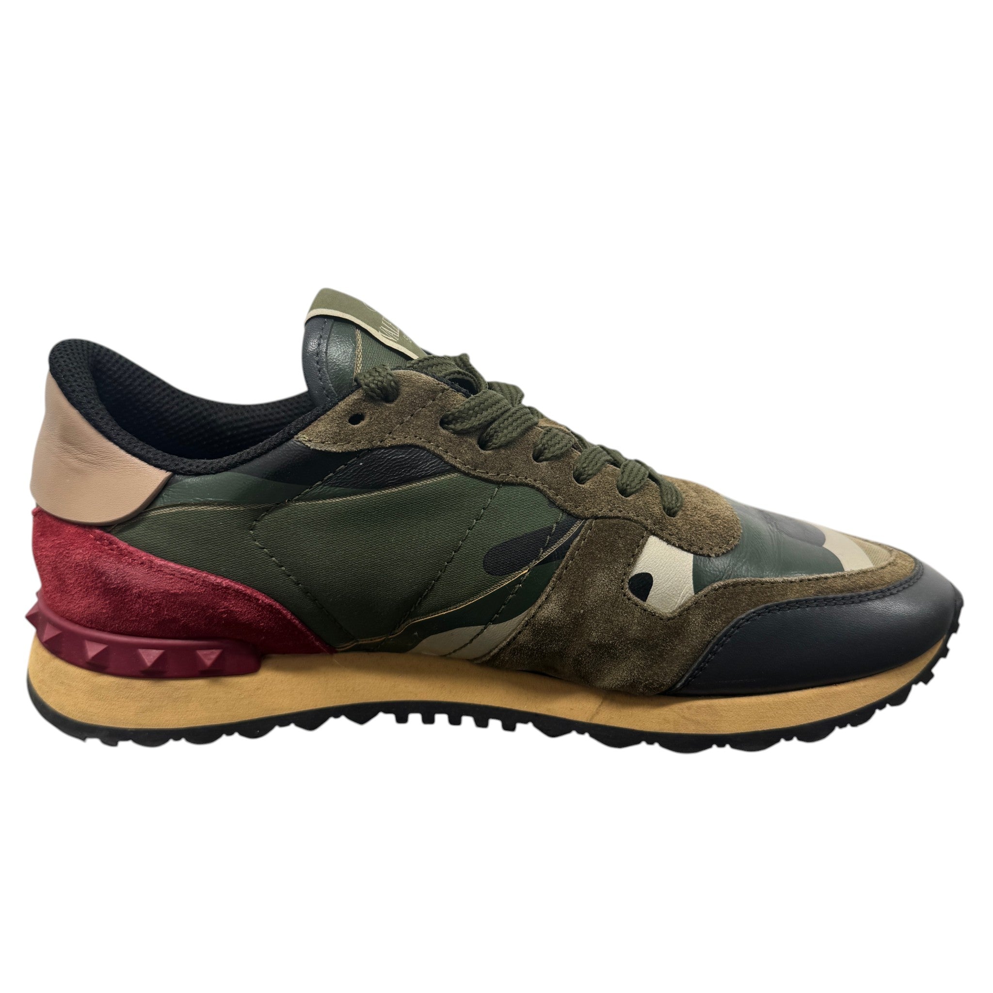 Men's Rock Runner Low Trainers Khaki Size EU 40 / UK 6