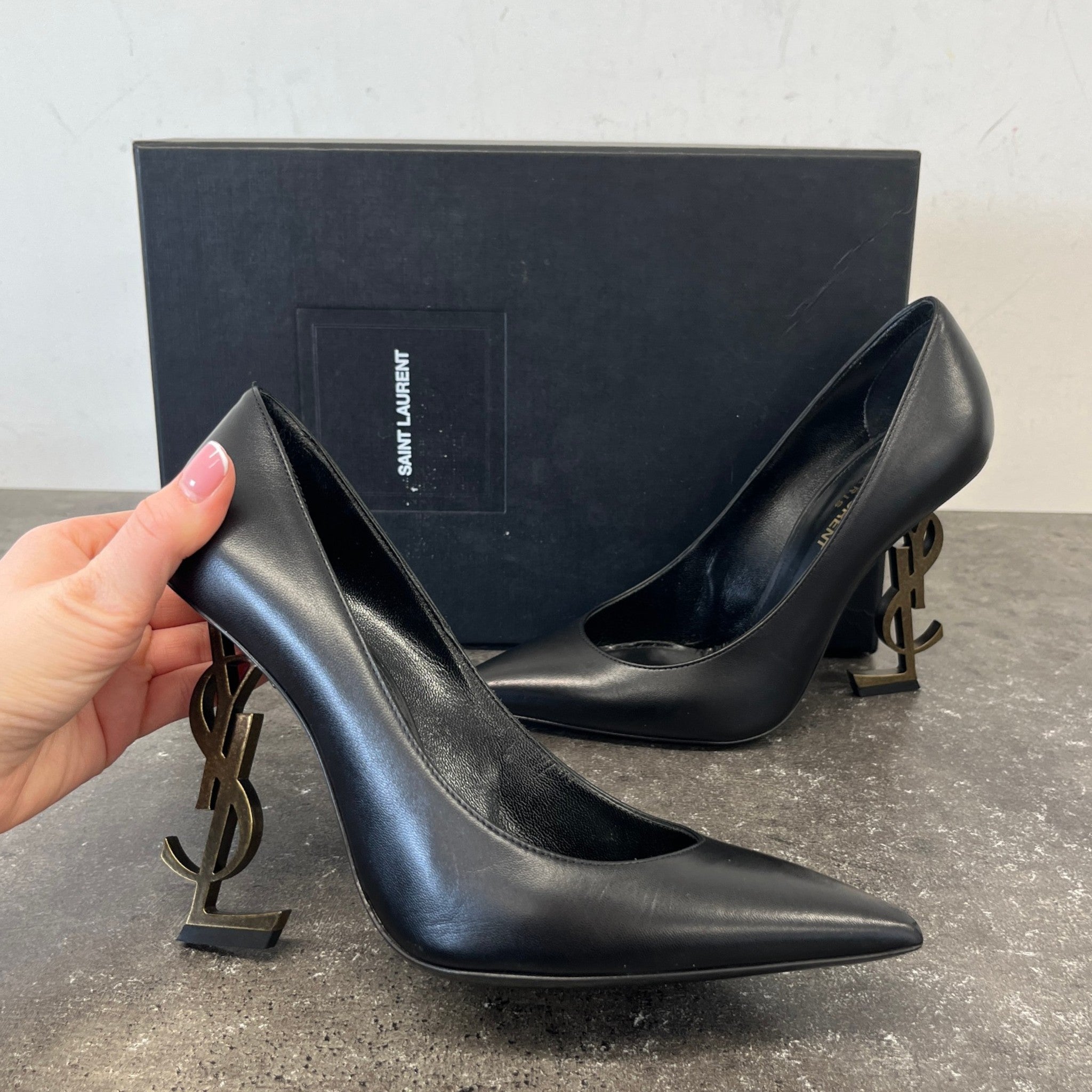 Women's Opyum Pumps Heels Black Size EU 37 / UK 4