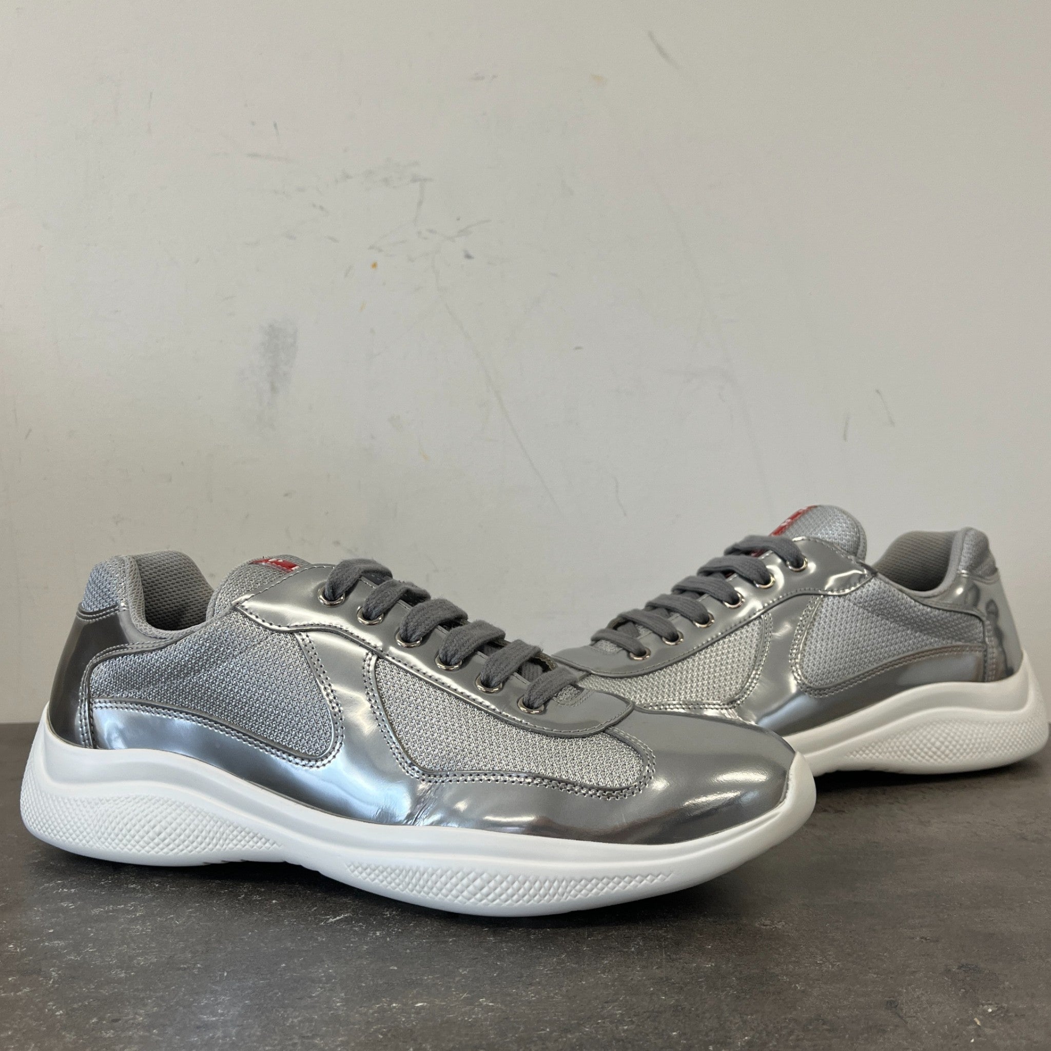 Men's America'S Cup Low Trainers Silver Size EU 43 / UK 9