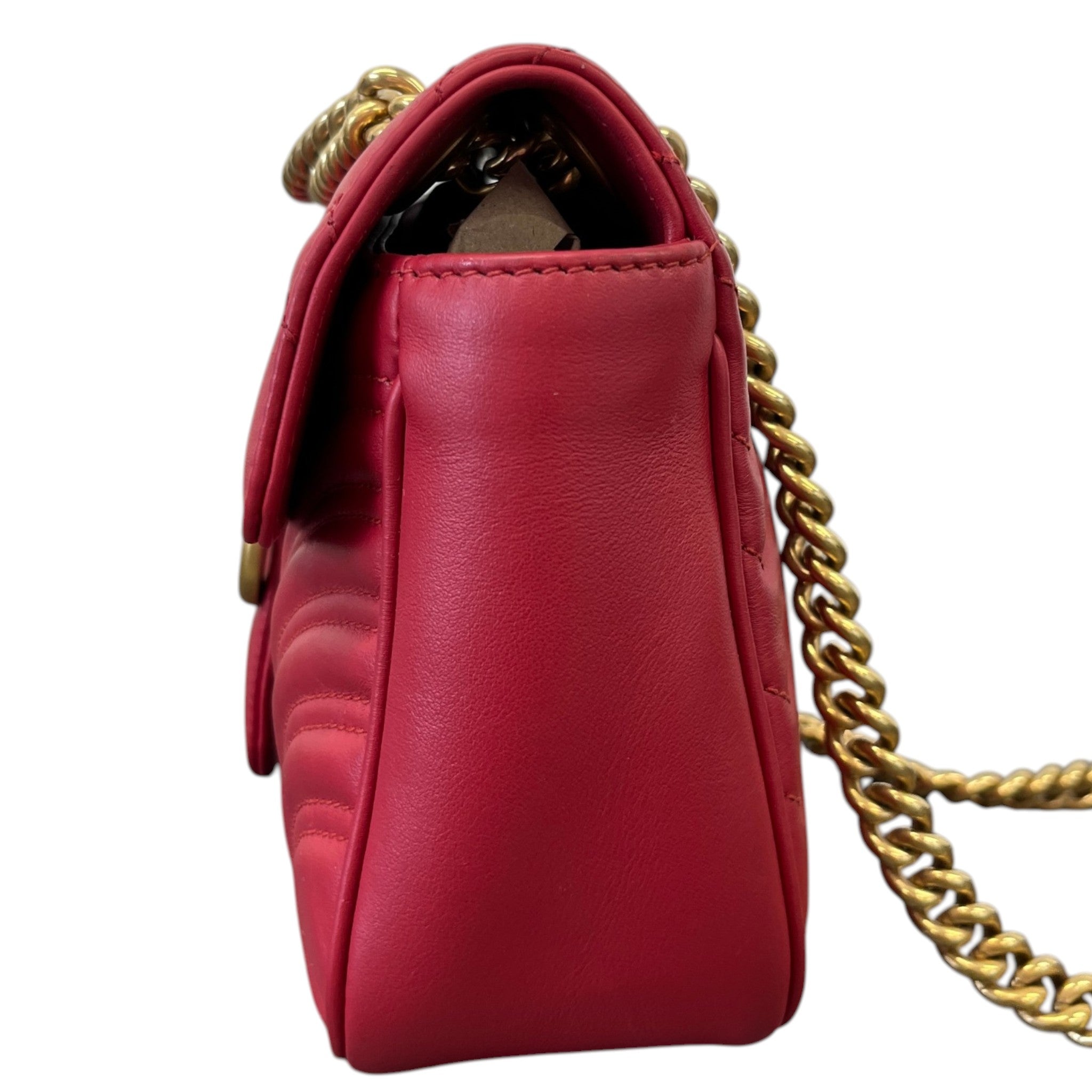 Women's Gg Marmont Small Bag Red