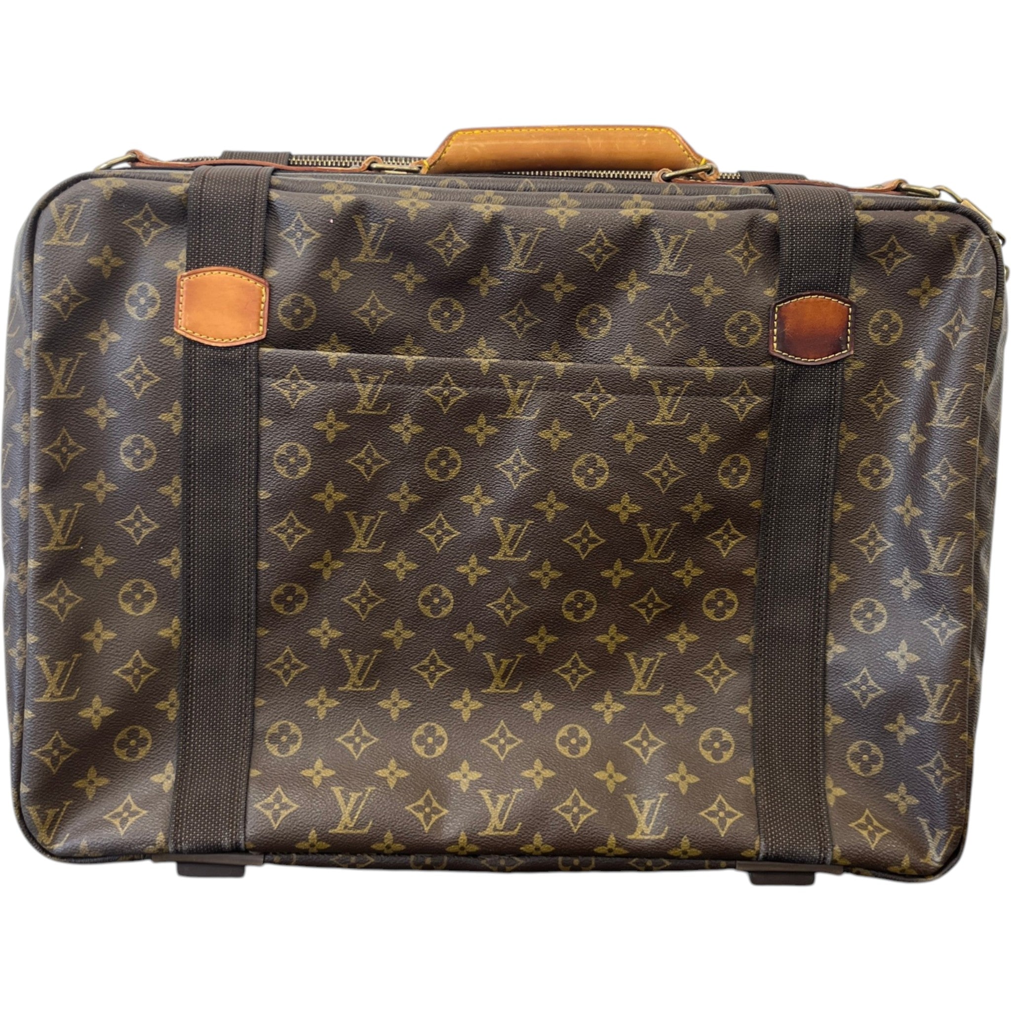 Vintage Monogram Satellite 53 Suitcase Brown