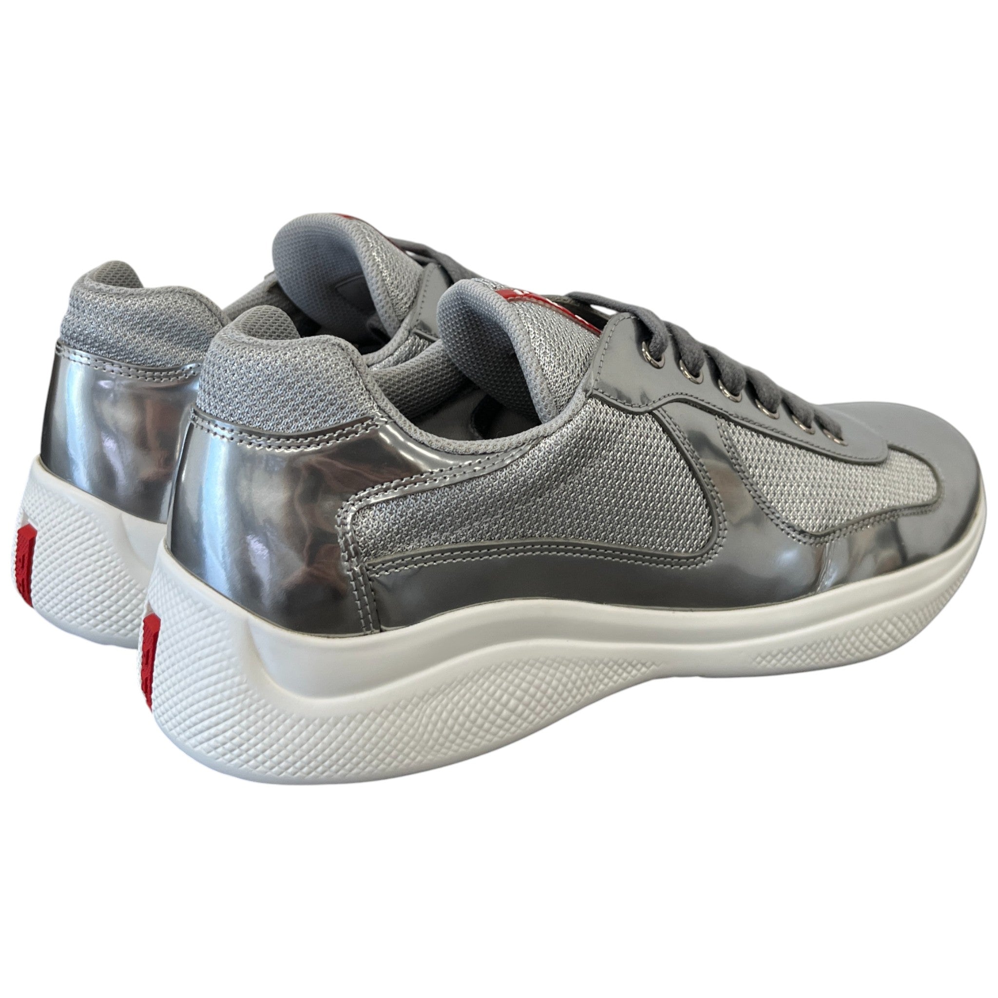 Men's America'S Cup Low Trainers Silver Size EU 43 / UK 9