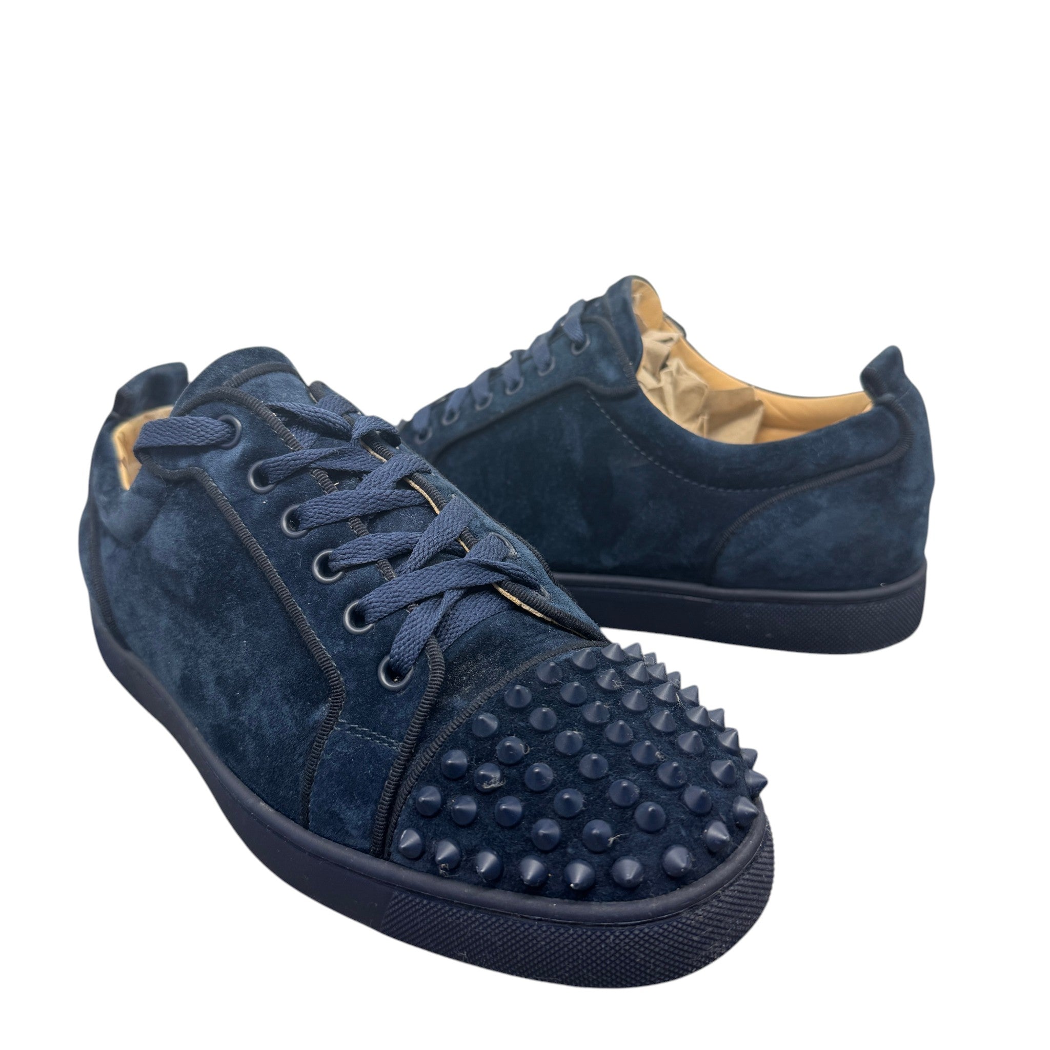 Men's Louis Junior Spikes Flat Low Trainers Navy Size EU 40 / UK 6