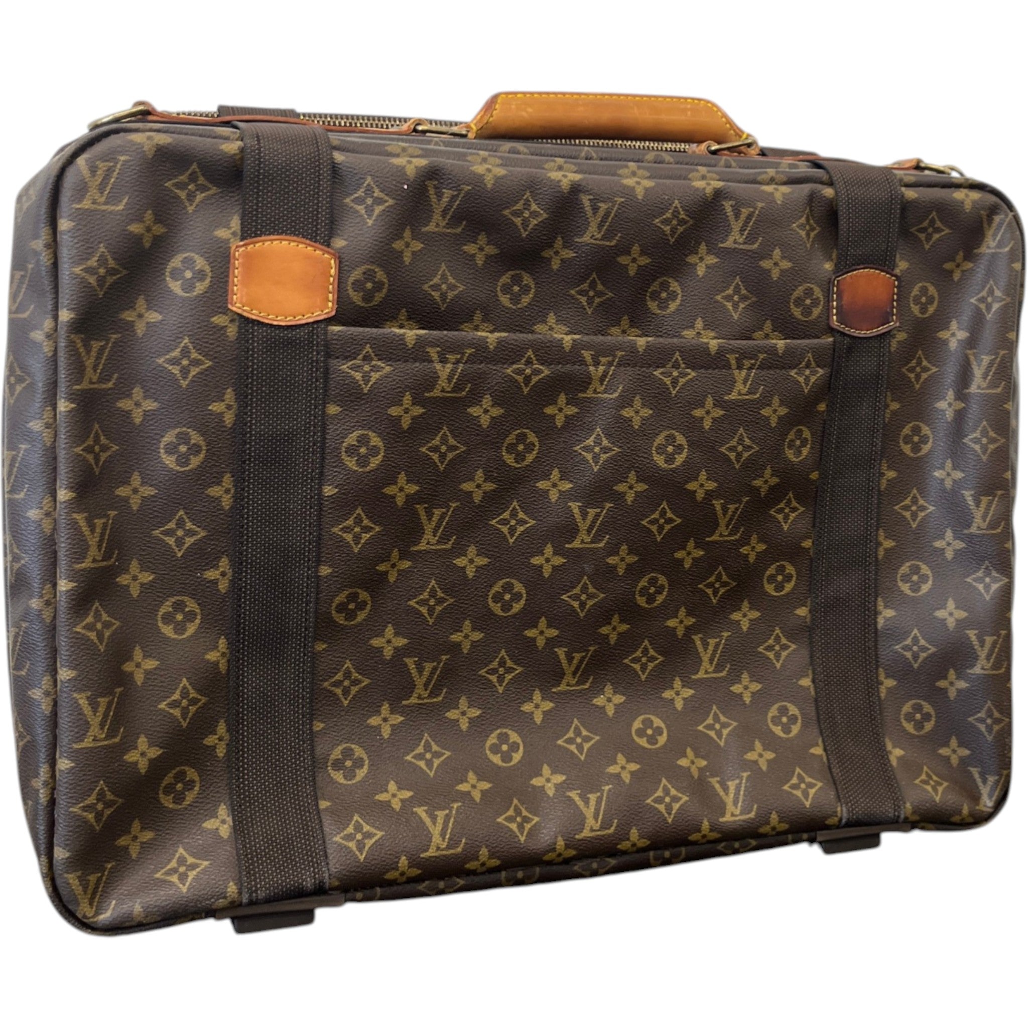 Vintage Monogram Satellite 53 Suitcase Brown