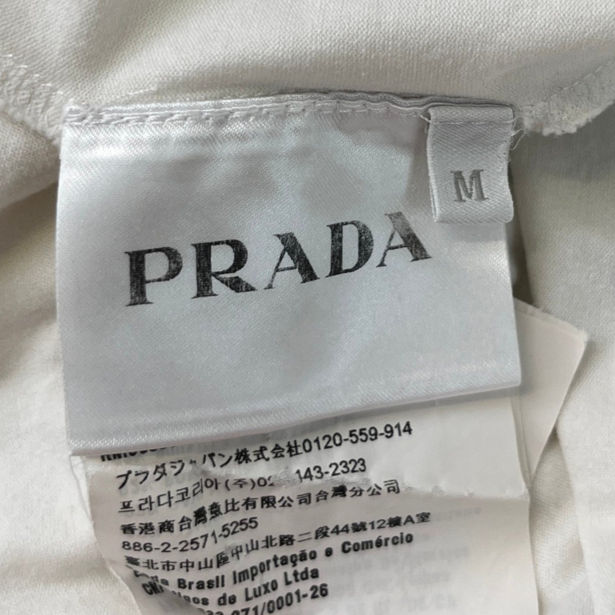 Men's Linea Rossa Nylon Pocket T-Shirt White Size M