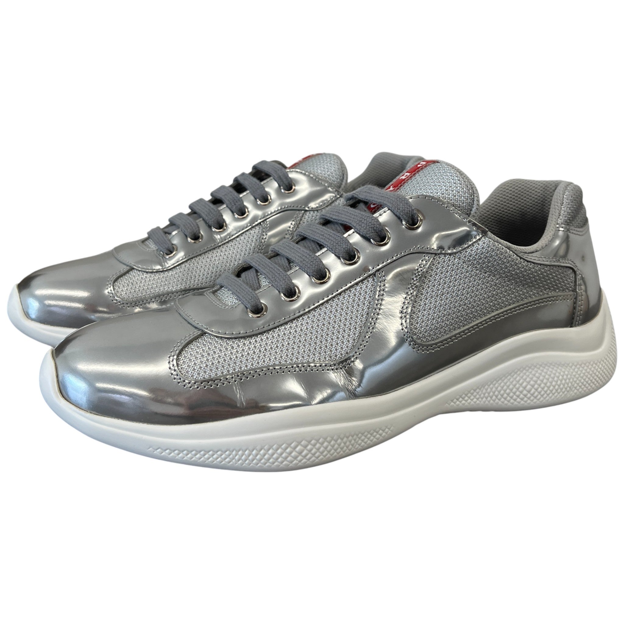 Men's America'S Cup Low Trainers Silver Size EU 43 / UK 9