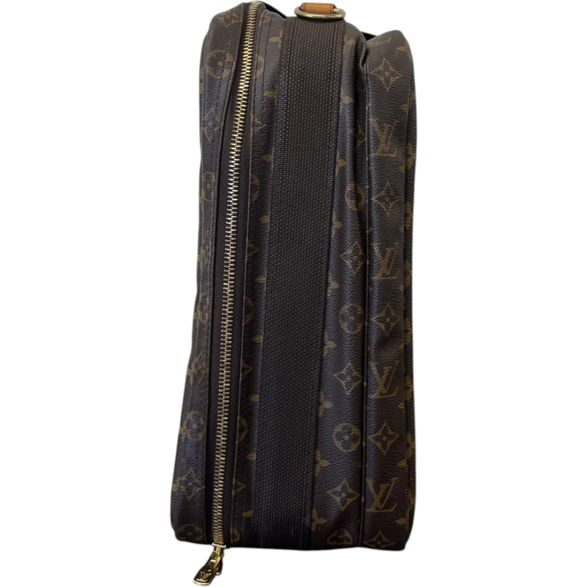 Vintage Monogram Satellite 53 Suitcase Brown
