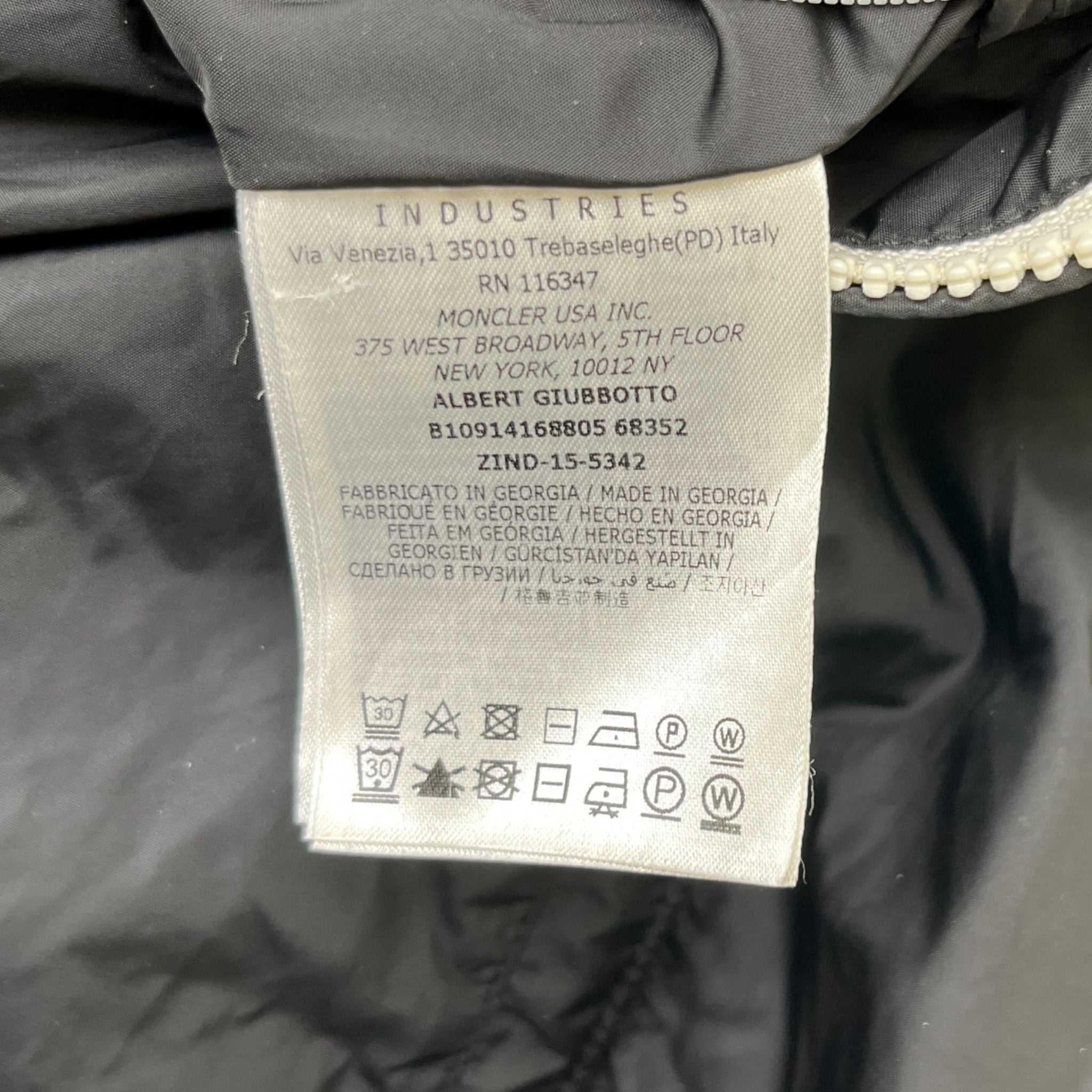 Men's Albert Windbreaker Black Size 5 / XXL