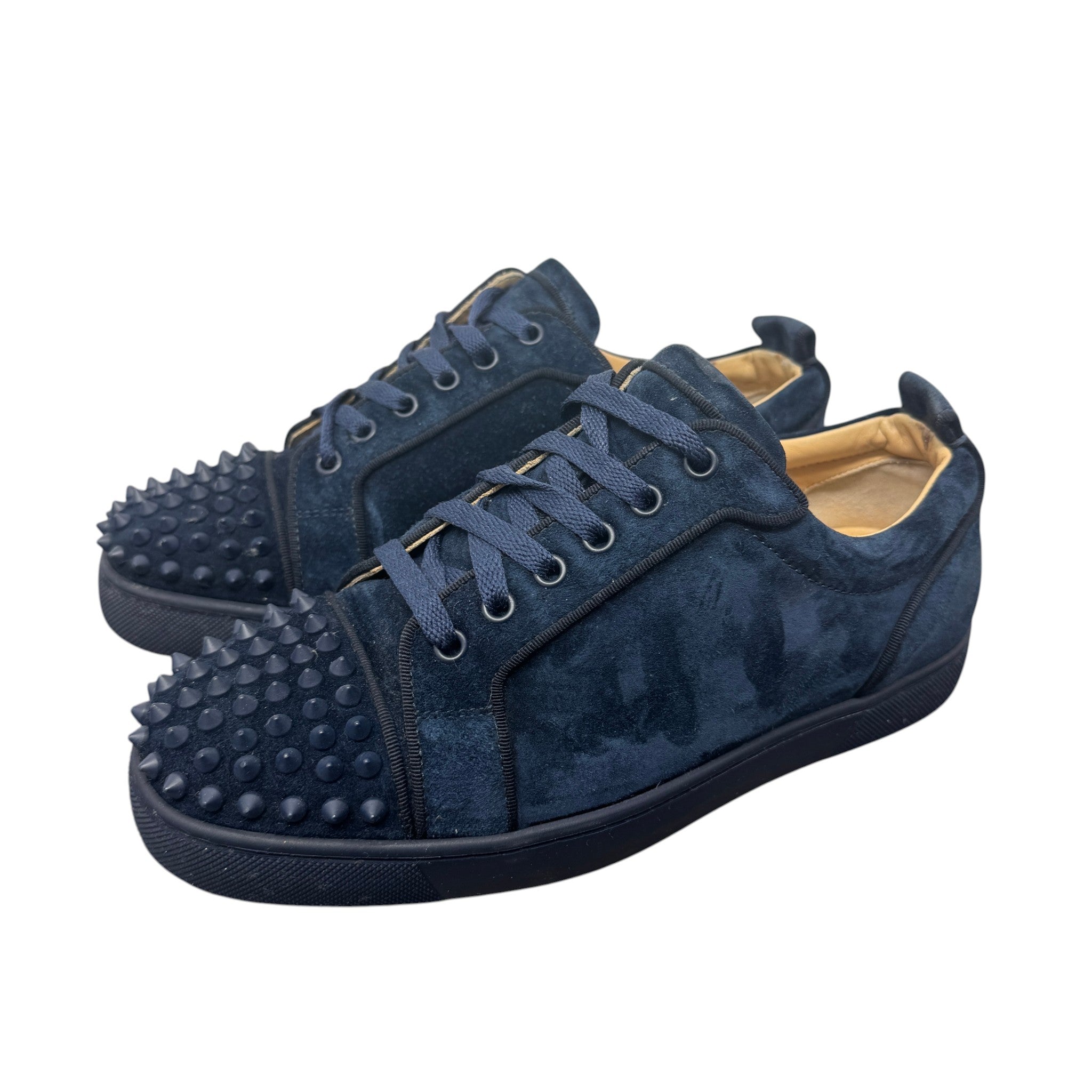 Men's Louis Junior Spikes Flat Low Trainers Navy Size EU 40 / UK 6