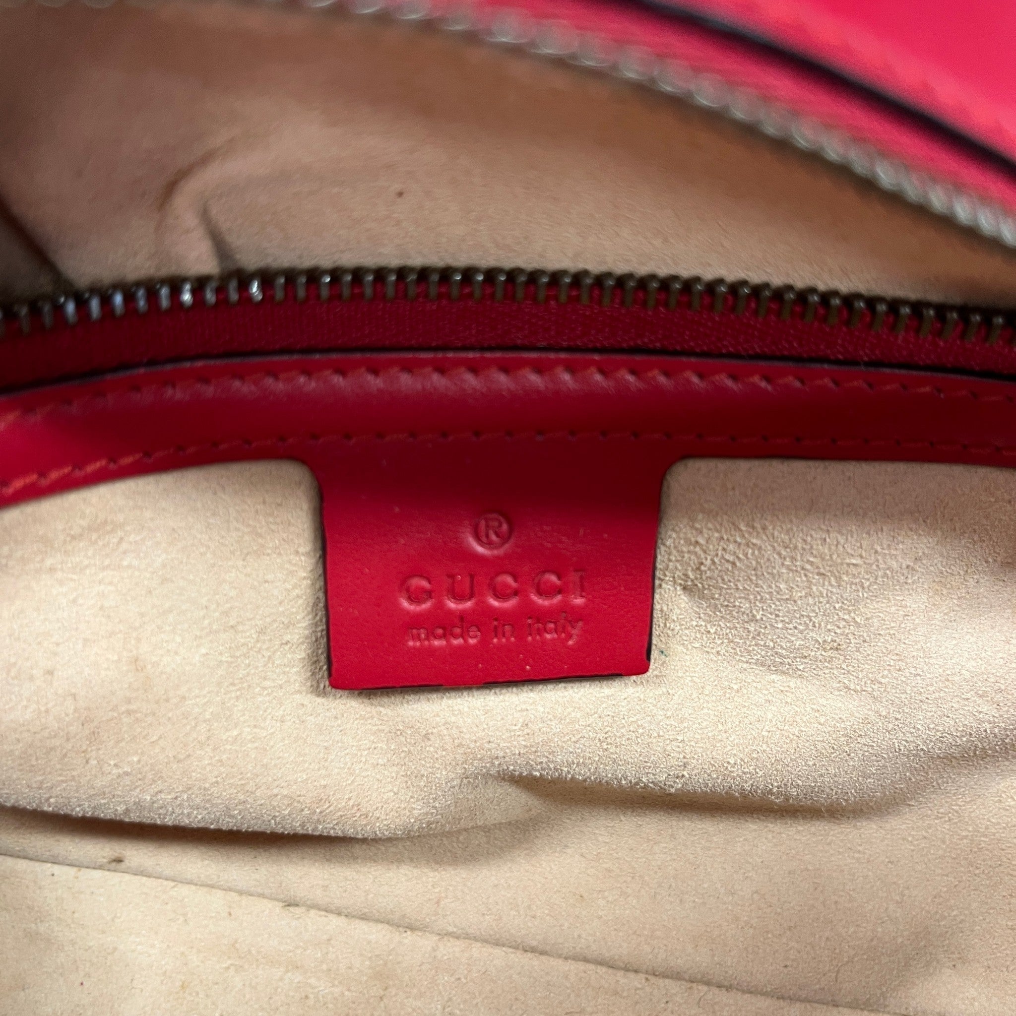 Women's Gg Marmont Small Bag Red