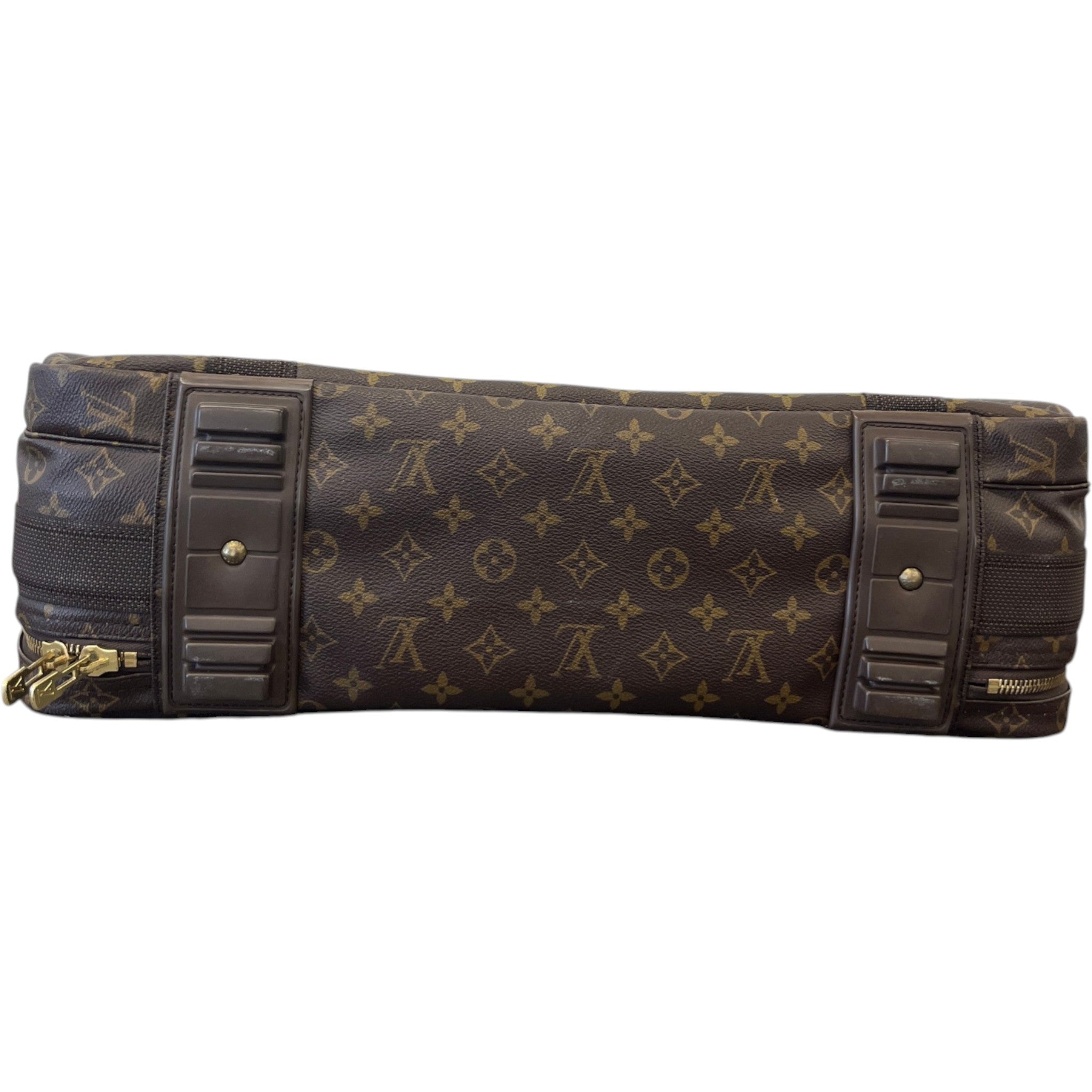 Vintage Monogram Satellite 53 Suitcase Brown