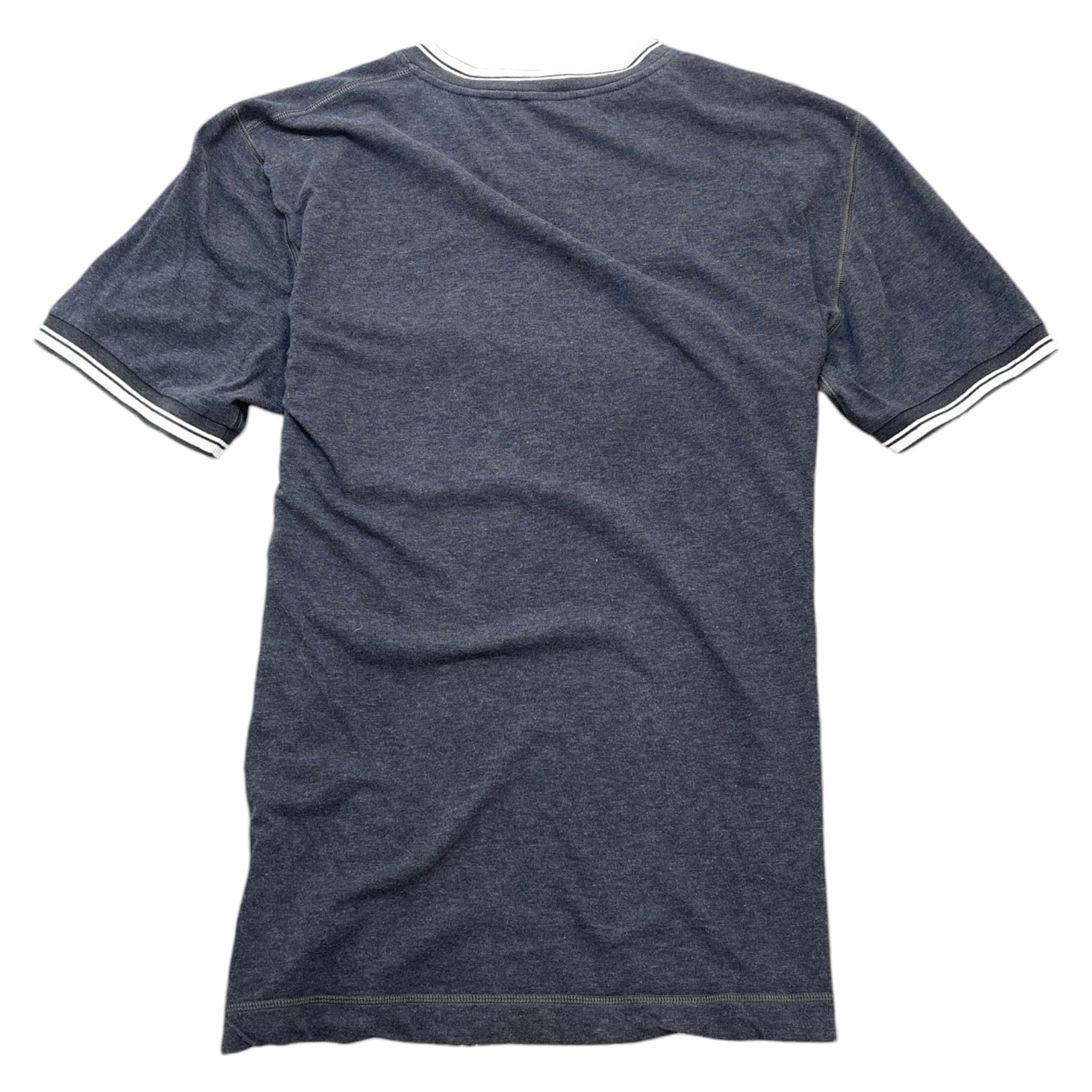 Men's Crown Logo Print T-Shirt Grey Size IT 48 / UK M