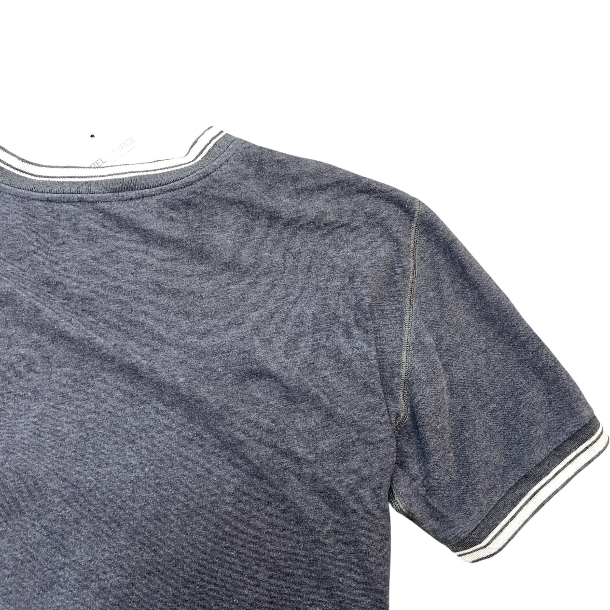 Men's Crown Logo Print T-Shirt Grey Size IT 48 / UK M