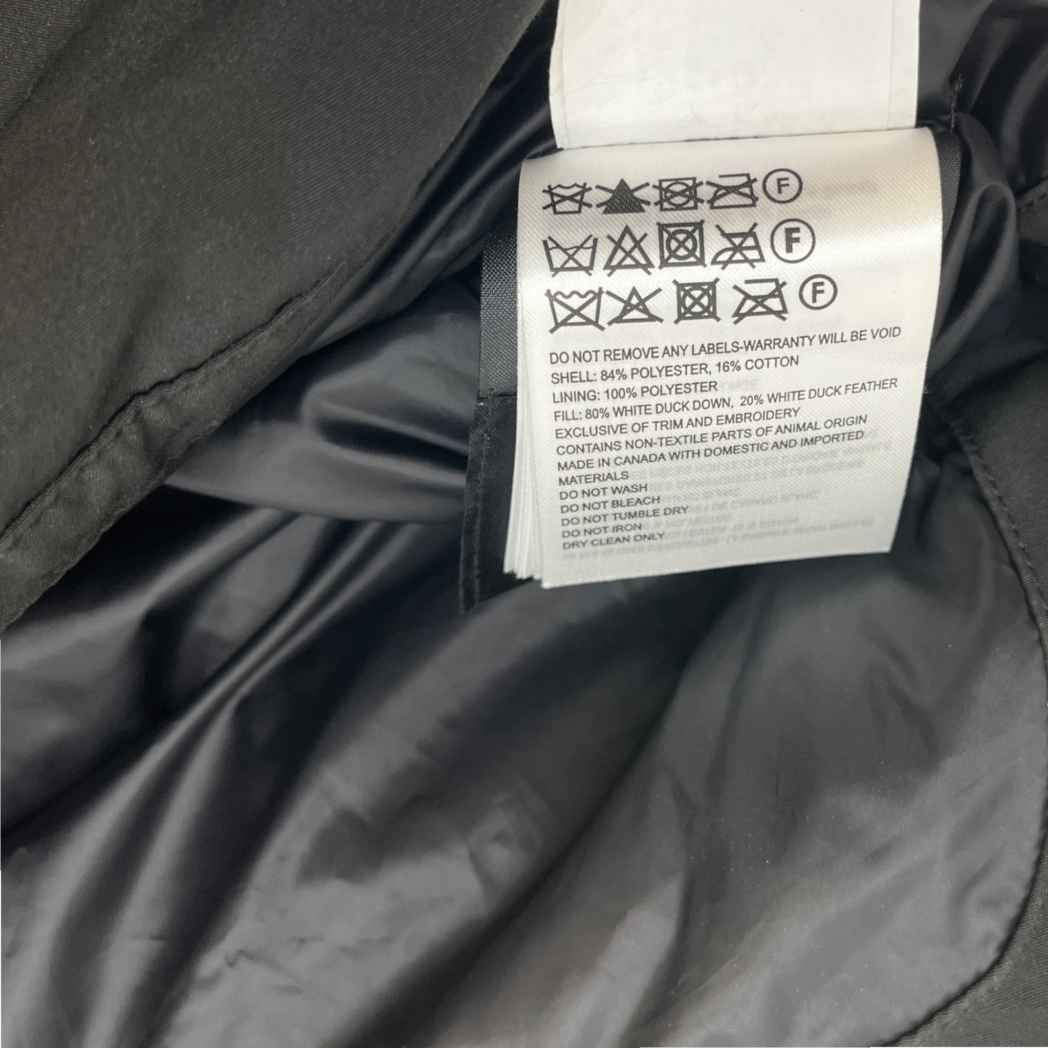 Men's Macmillan Down Jacket Black Size L