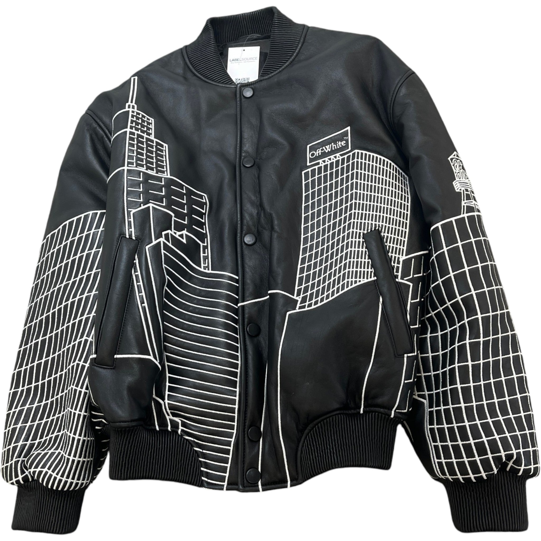 Men's Skyline Bomber Jacket Black Size IT 48 / M