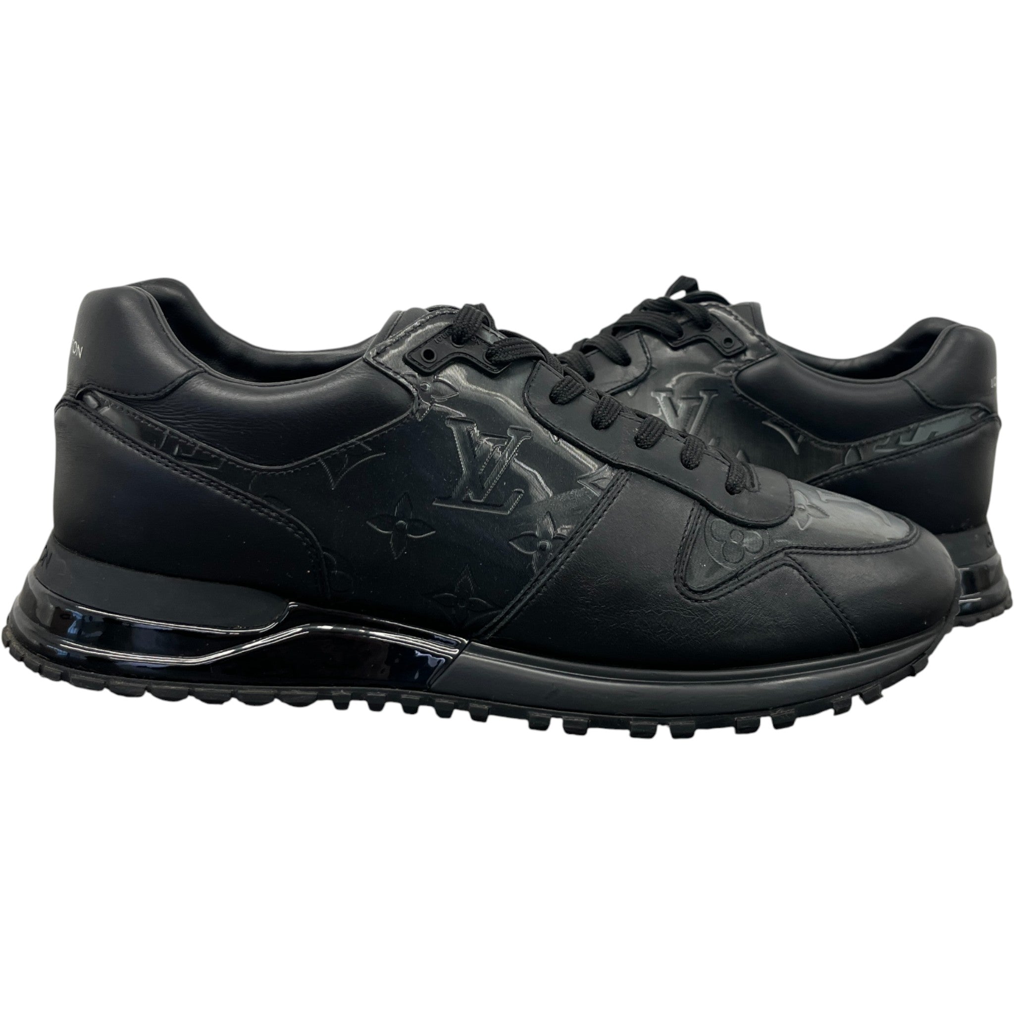 Men's Run Low Trainers Black Size EU 40.5 / UK 6.5