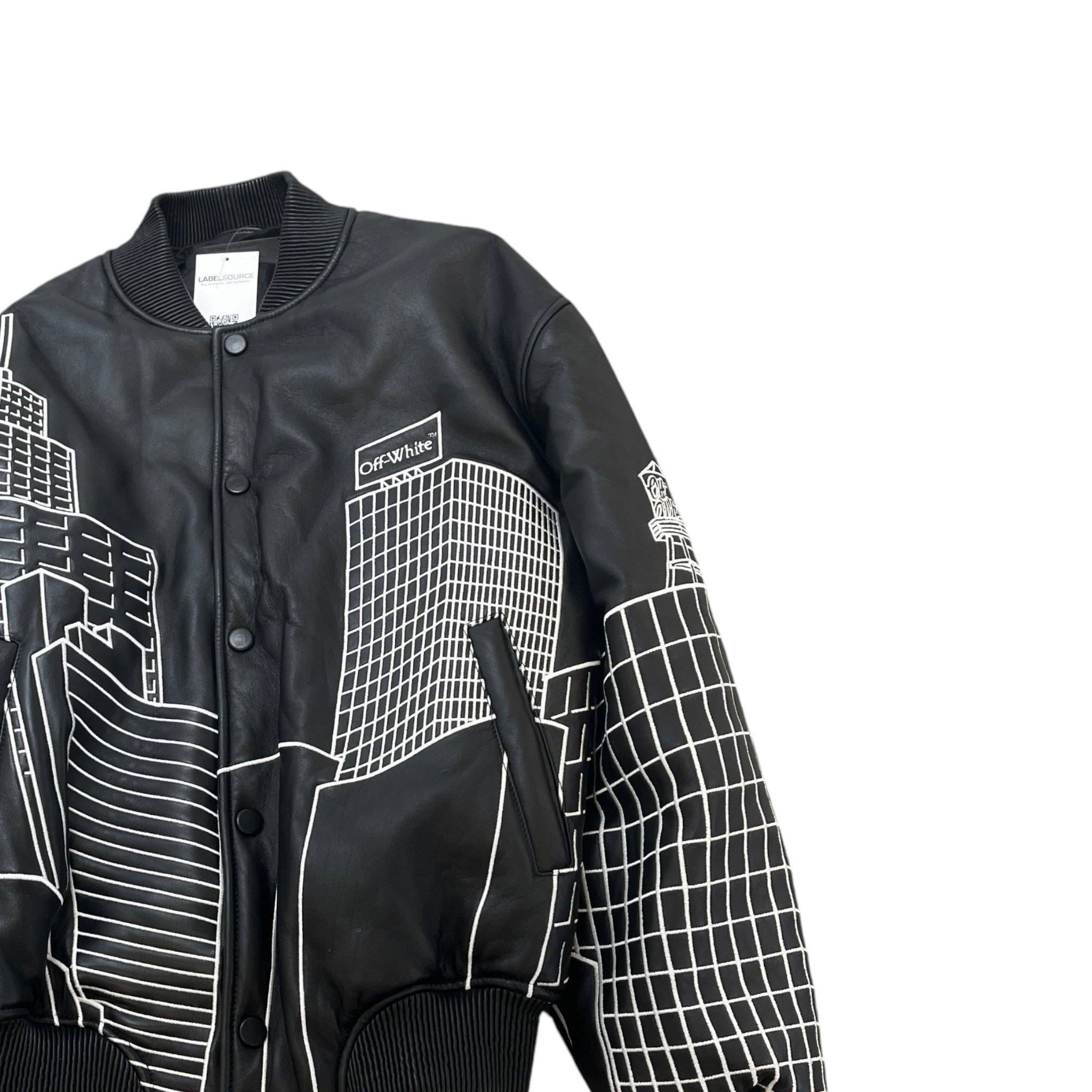 Men's Skyline Bomber Jacket Black Size IT 48 / M