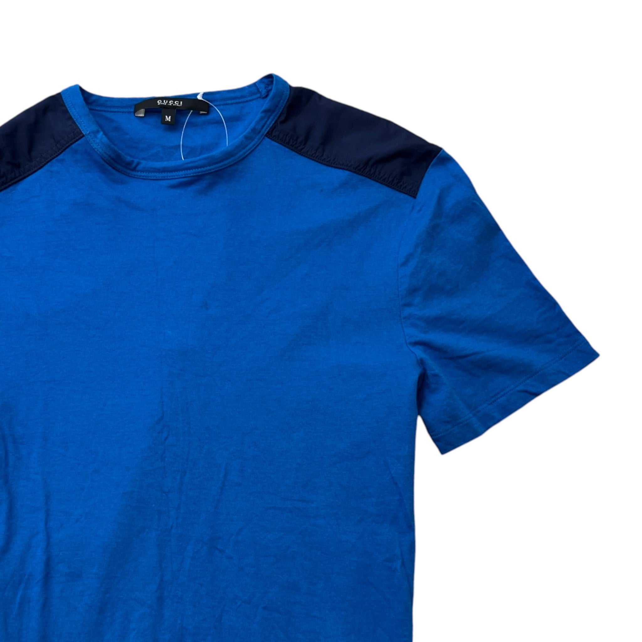 Men's Gg Logo T-Shirt Blue Size M