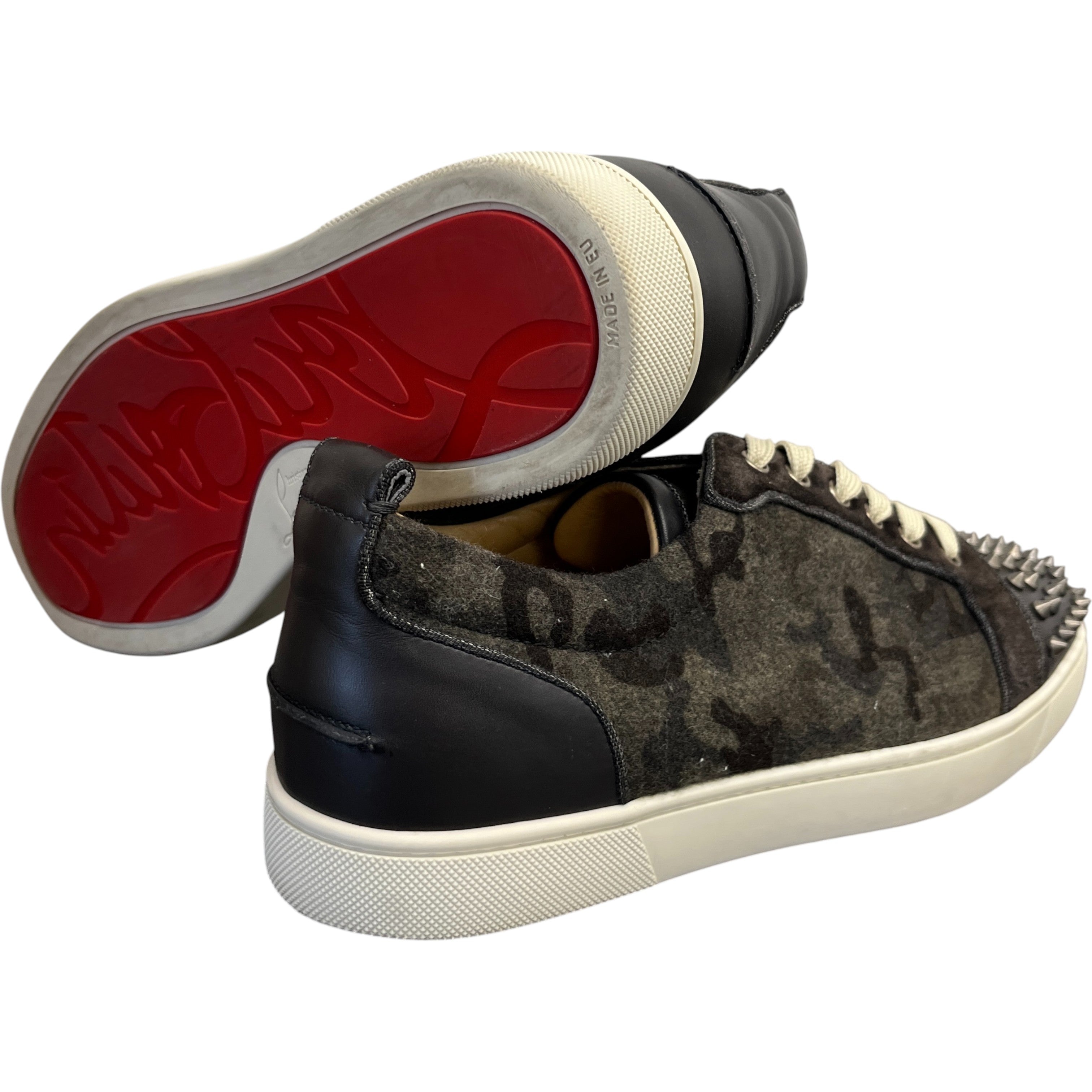 Men's Louis Junior Spikes Low Trainers Green Size EU 42 / UK 8