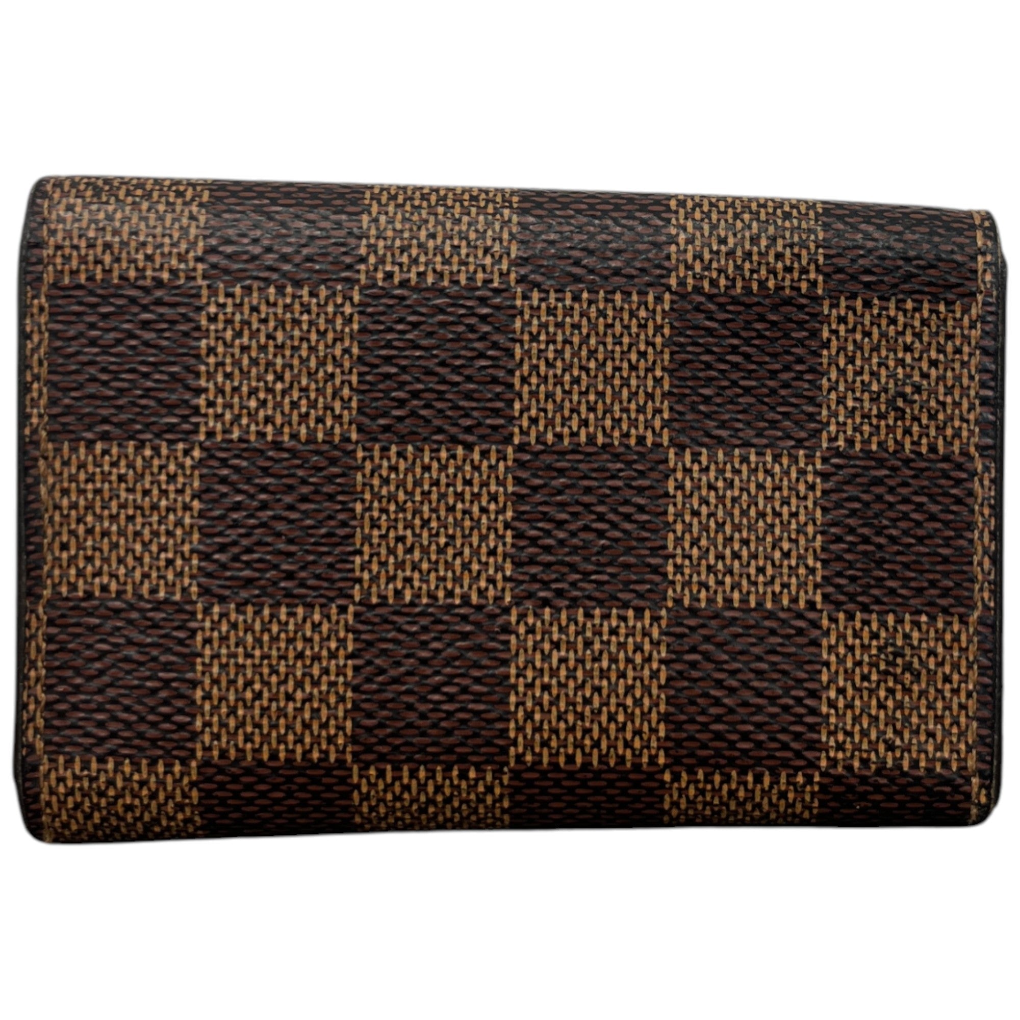 Men's Damier Ebene Multicles 6 Key Holder Wallet Brown