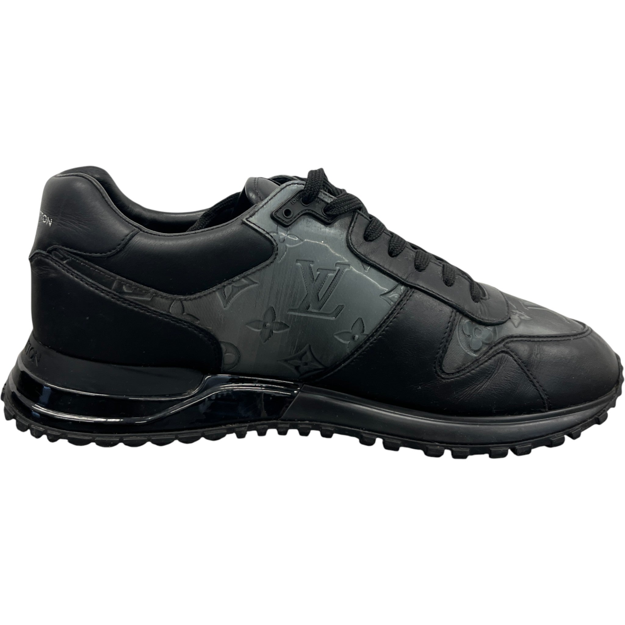 Men's Run Low Trainers Black Size EU 40.5 / UK 6.5