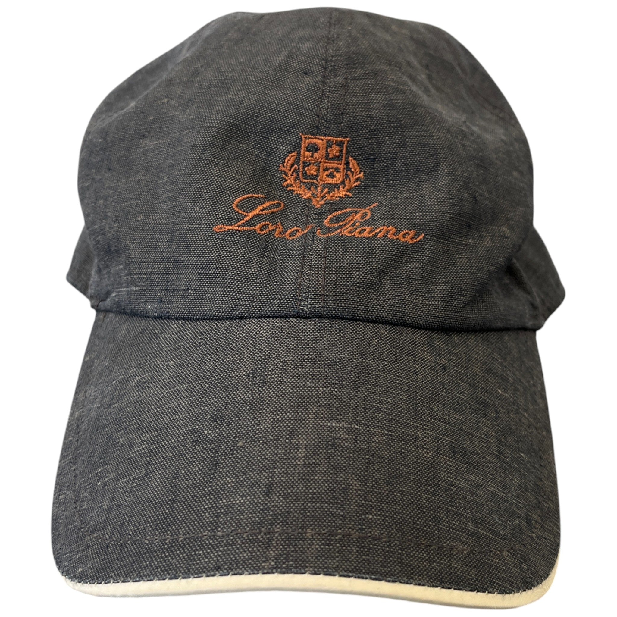 Men's Embroidered Logo Cap Charcoal Size L