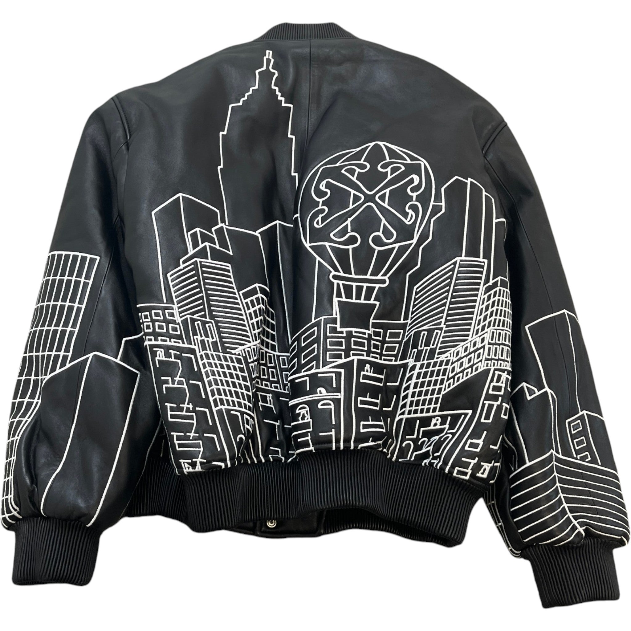 Men's Skyline Bomber Jacket Black Size IT 48 / M