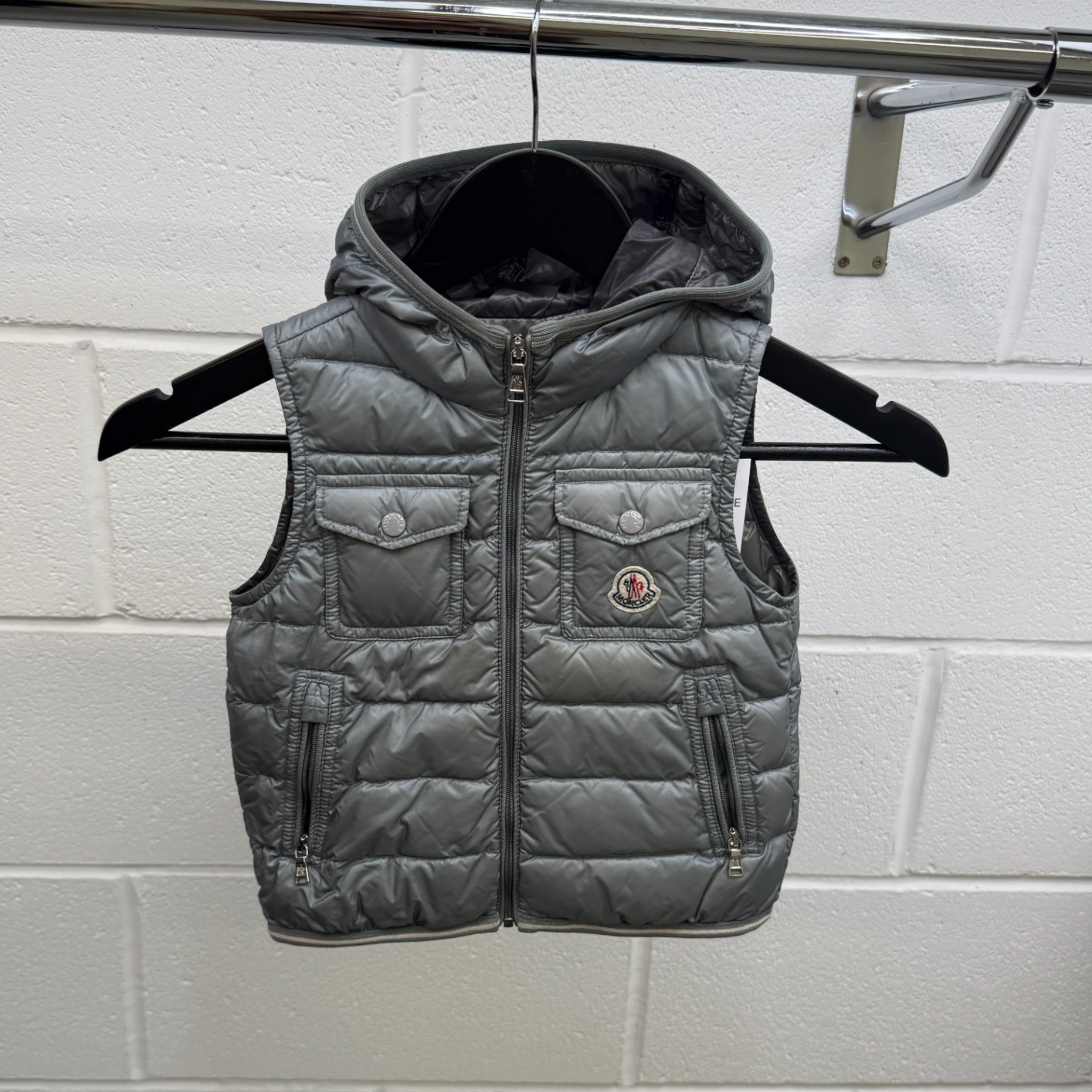 Men's Gers Kids Boys Age 3 Gilet Silver Size XXS