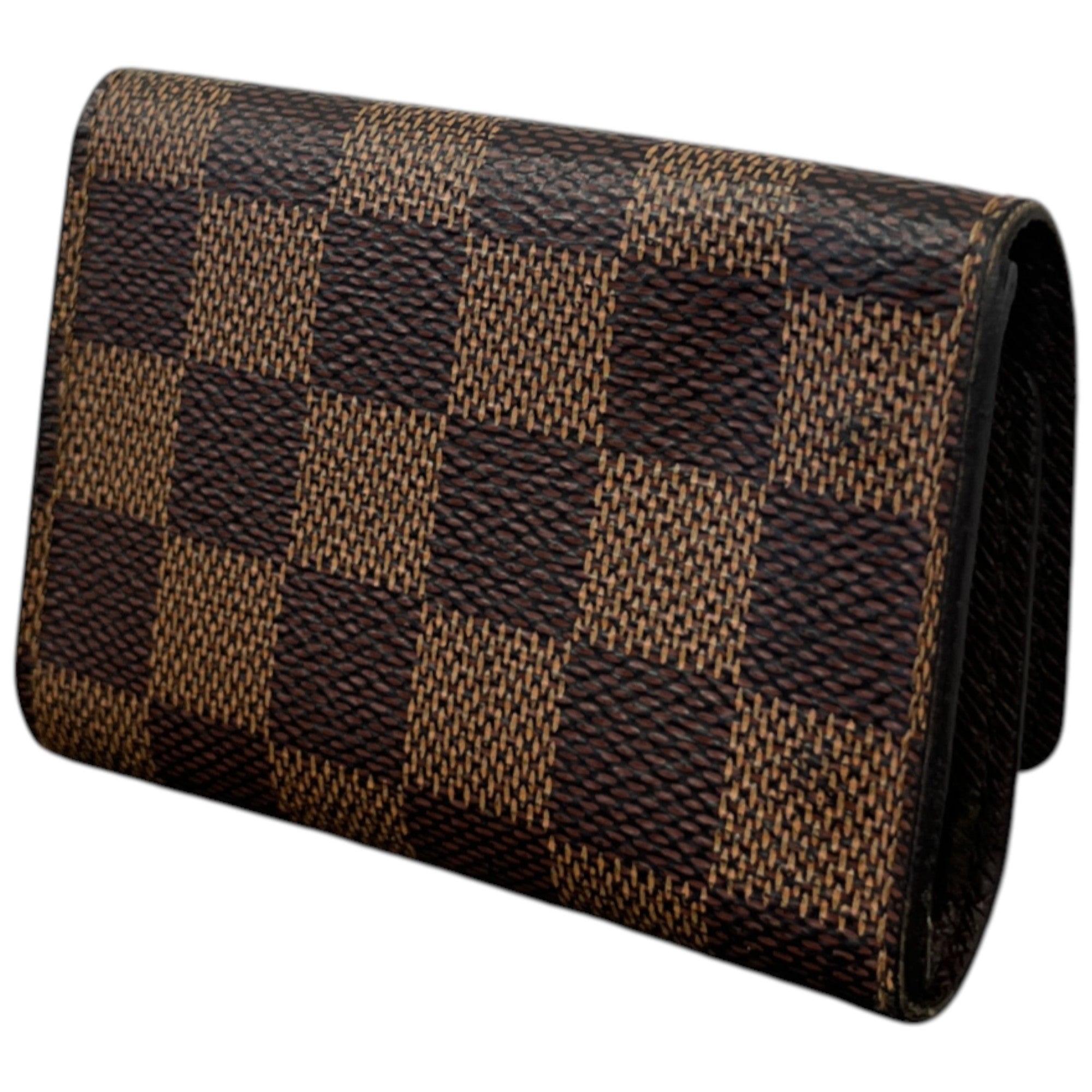 Men's Damier Ebene Multicles 6 Key Holder Wallet Brown