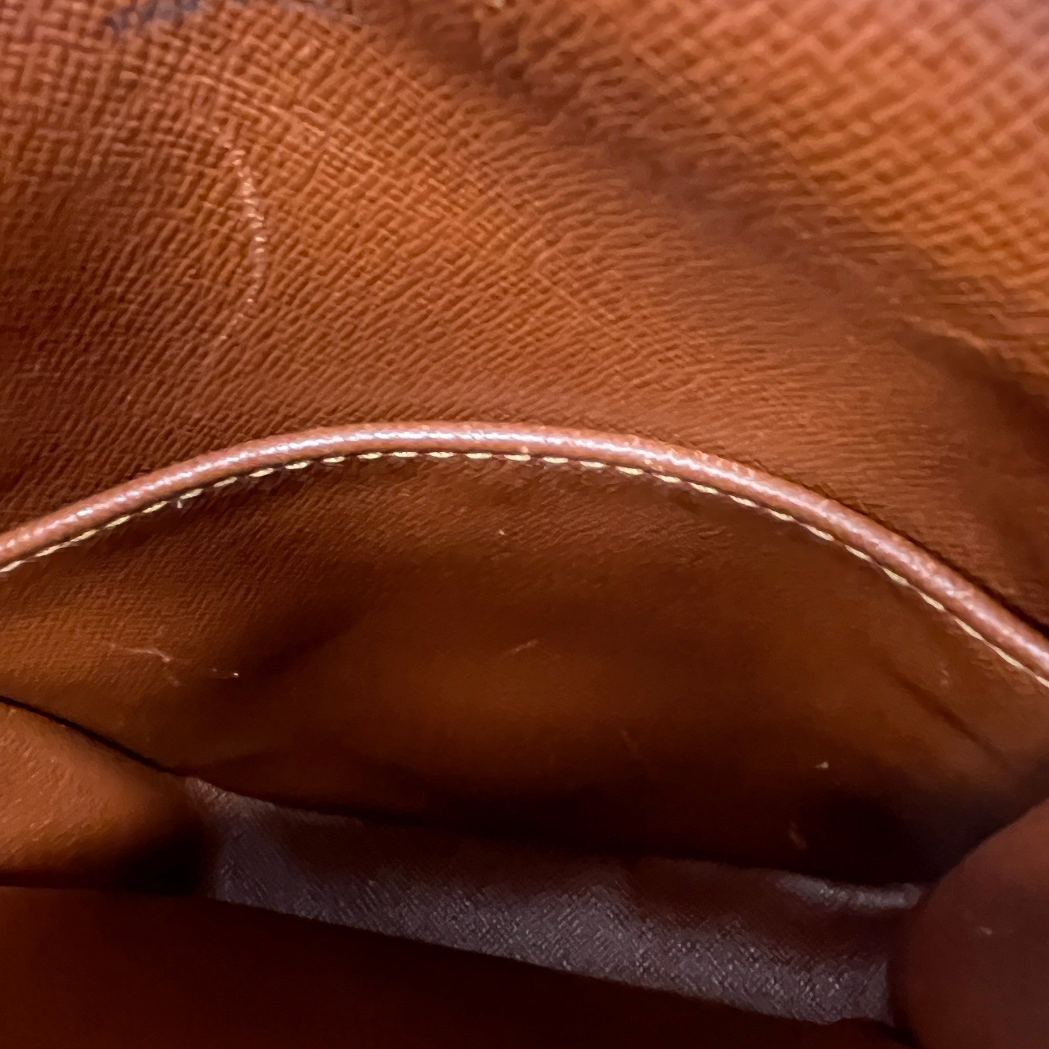 Women's Danube Monogram Messenger Bag Brown