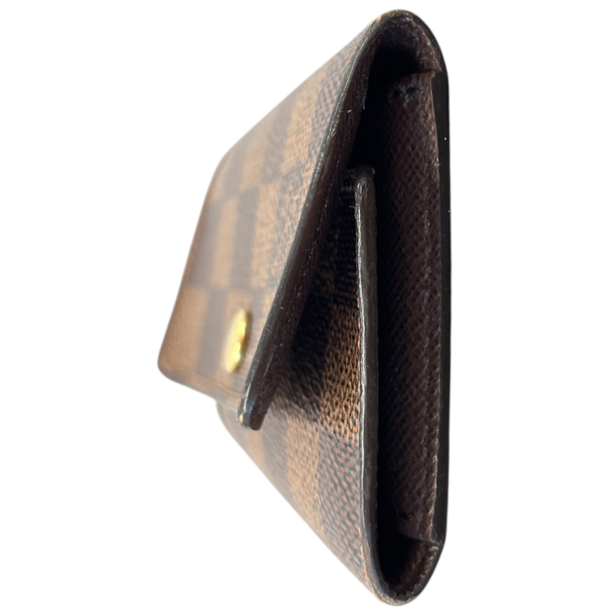 Men's Damier Ebene Multicles 6 Key Holder Wallet Brown