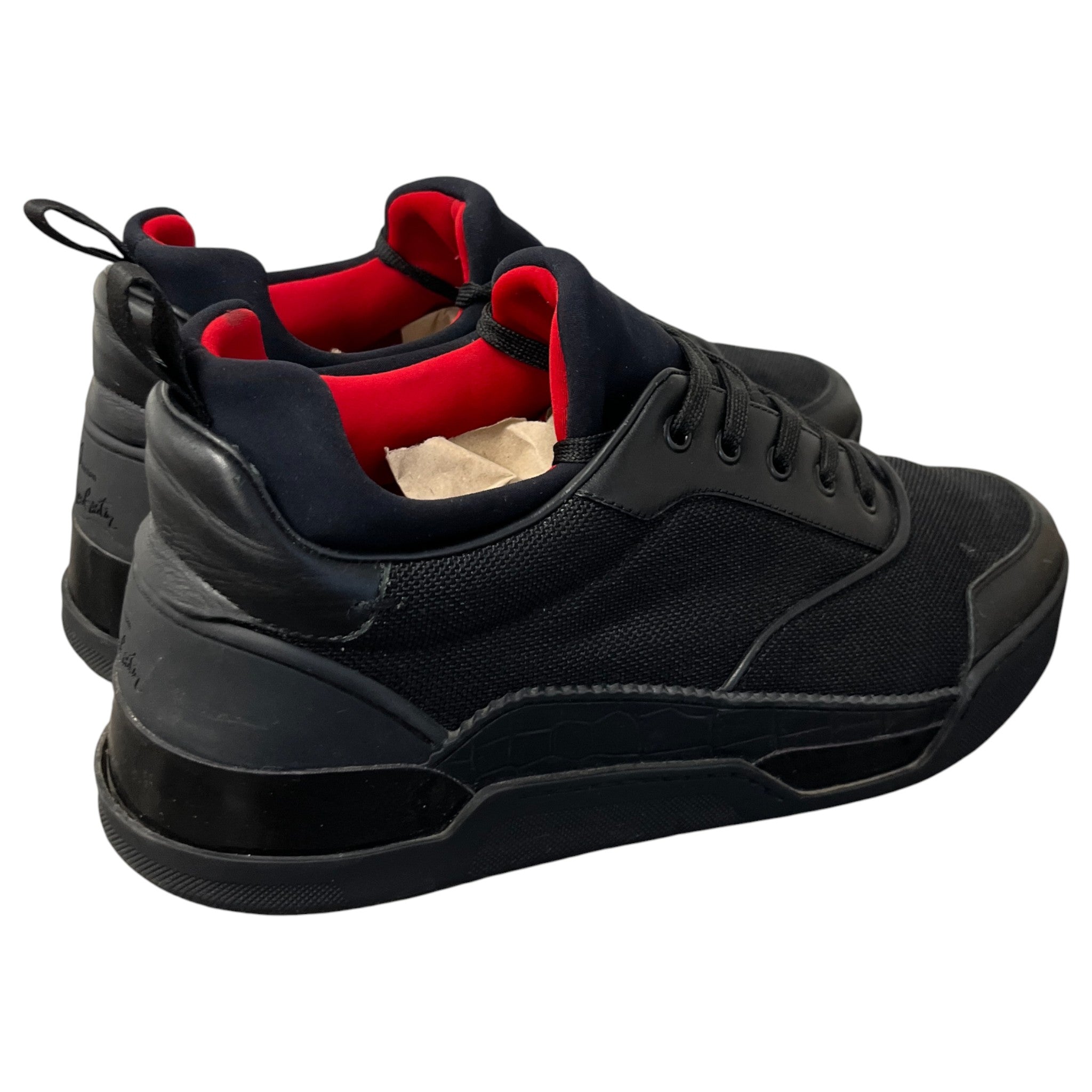 Men's Aurelien Low Trainers Black Size EU 43 / UK 9