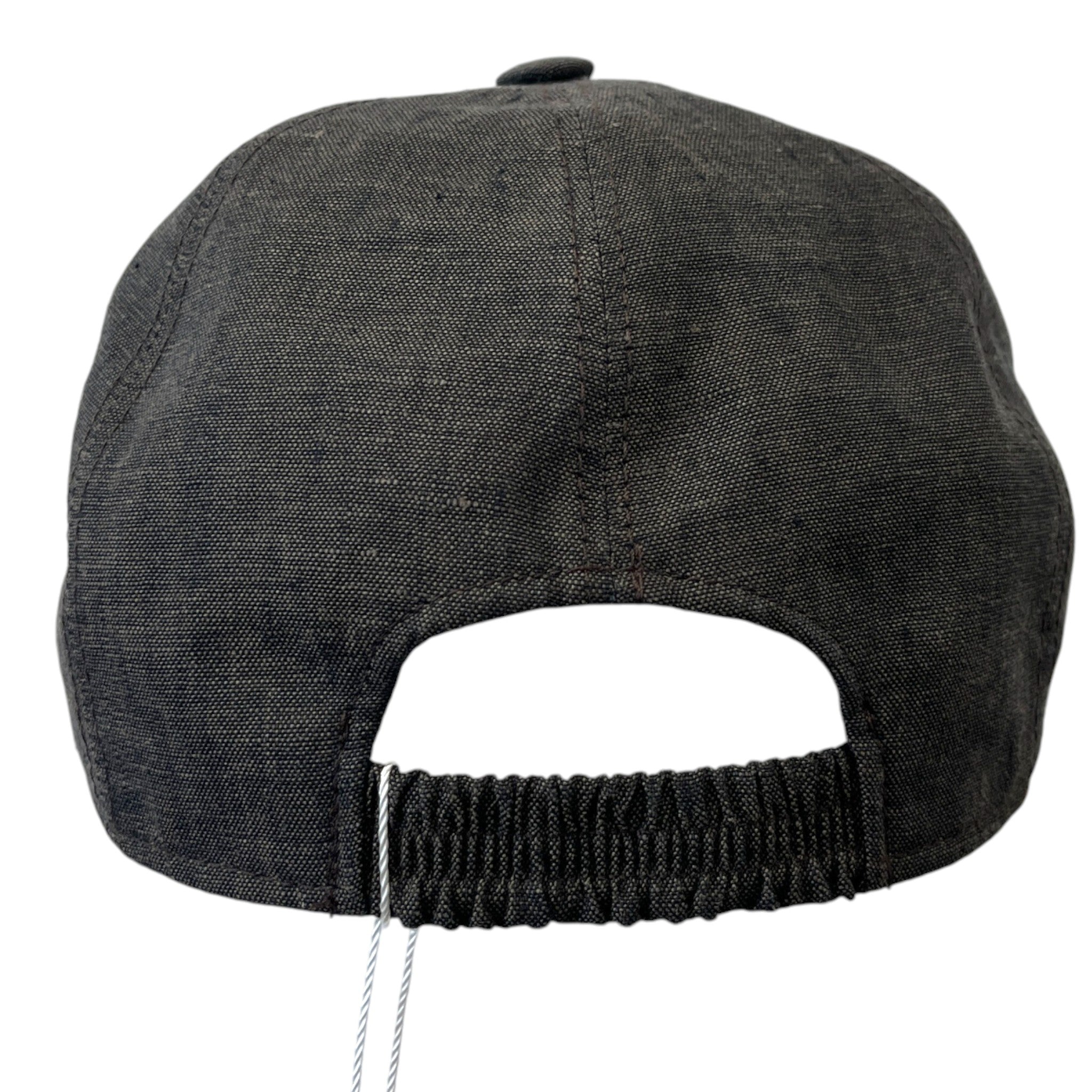 Men's Embroidered Logo Cap Charcoal Size L