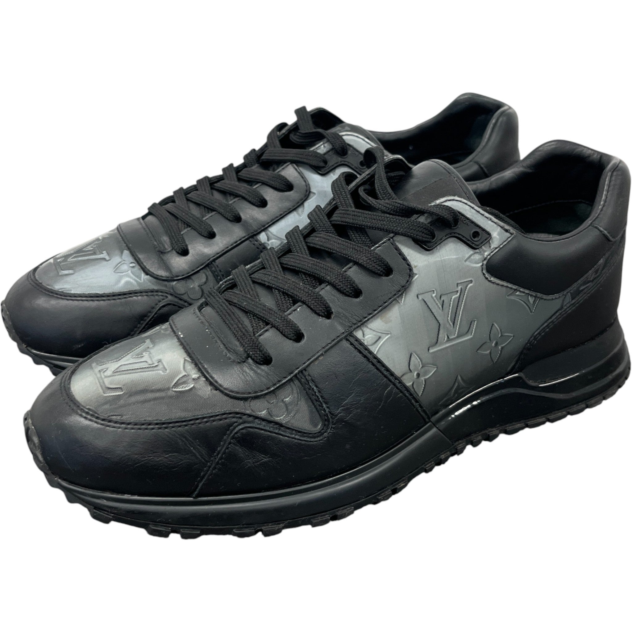 Men's Run Low Trainers Black Size EU 40.5 / UK 6.5