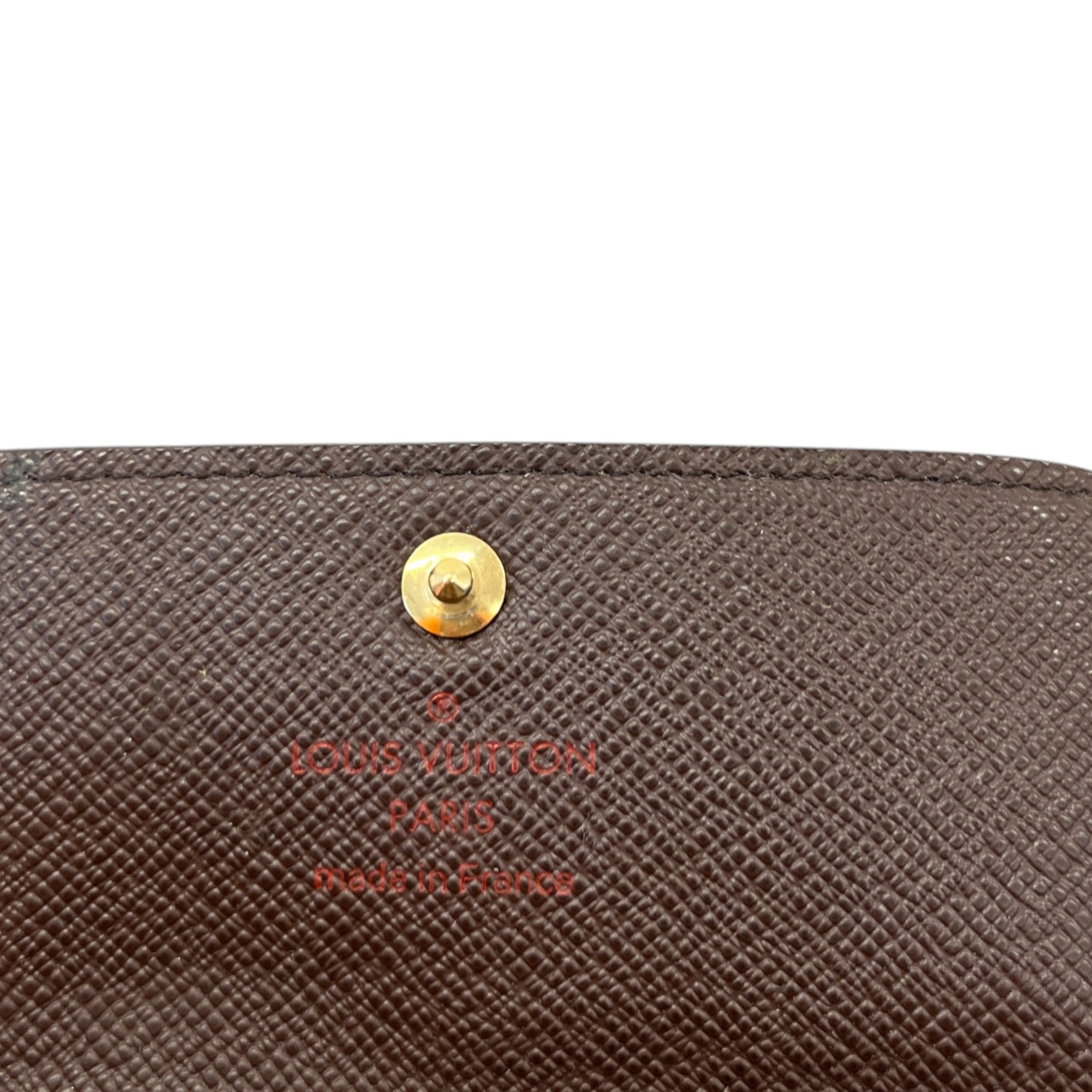 Men's Damier Ebene Multicles 6 Key Holder Wallet Brown