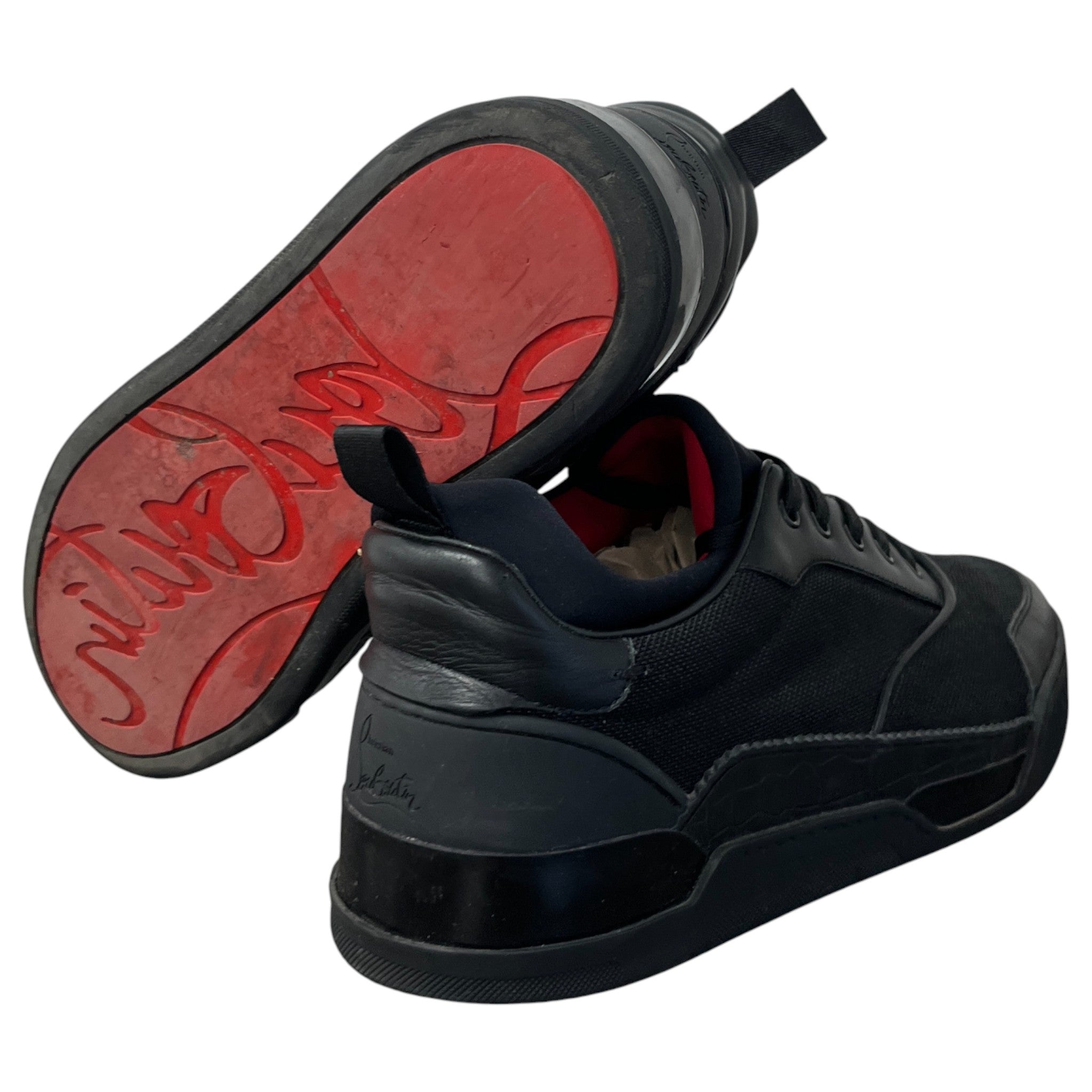 Men's Aurelien Low Trainers Black Size EU 43 / UK 9