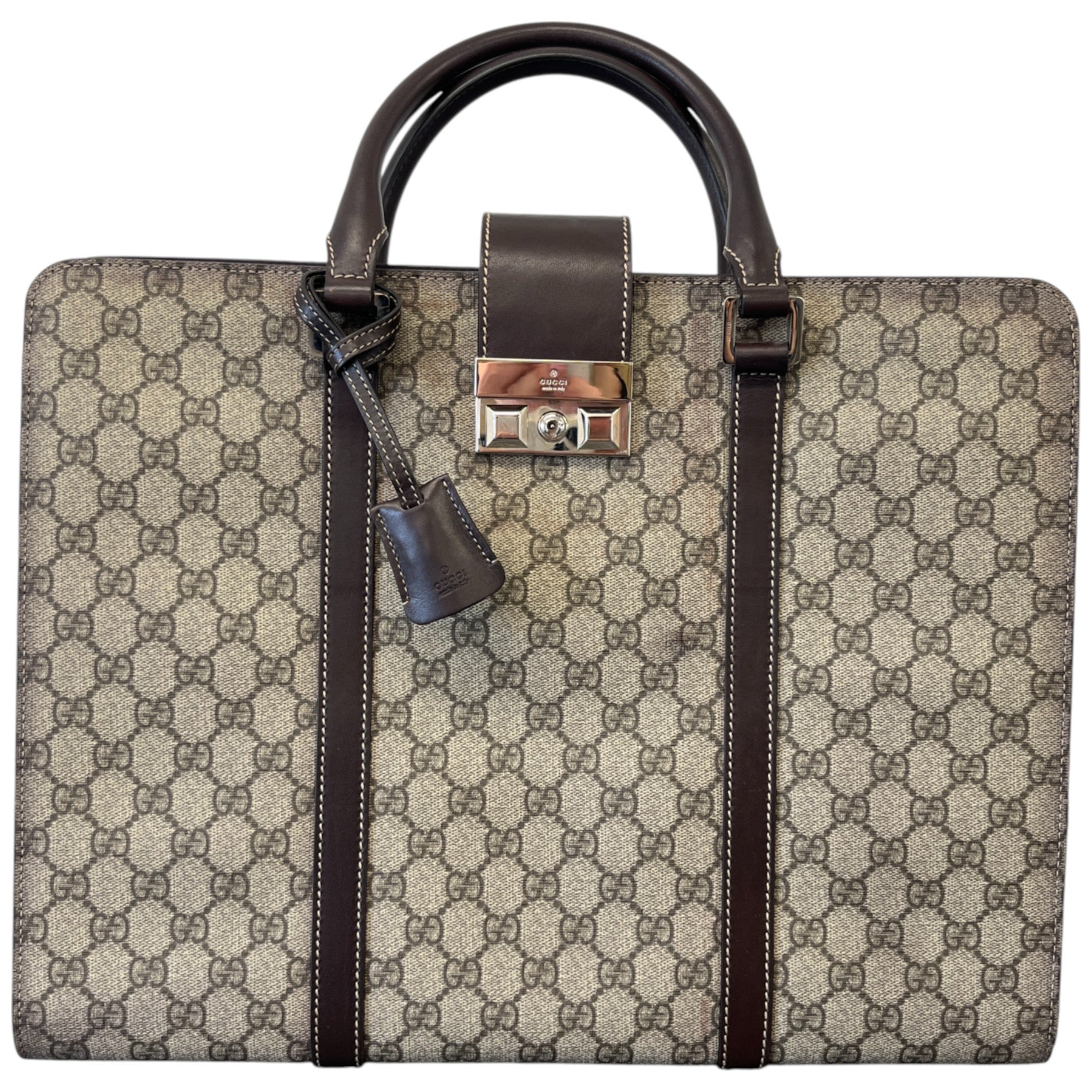 Women's Gg Supreme Brief Bag Beige