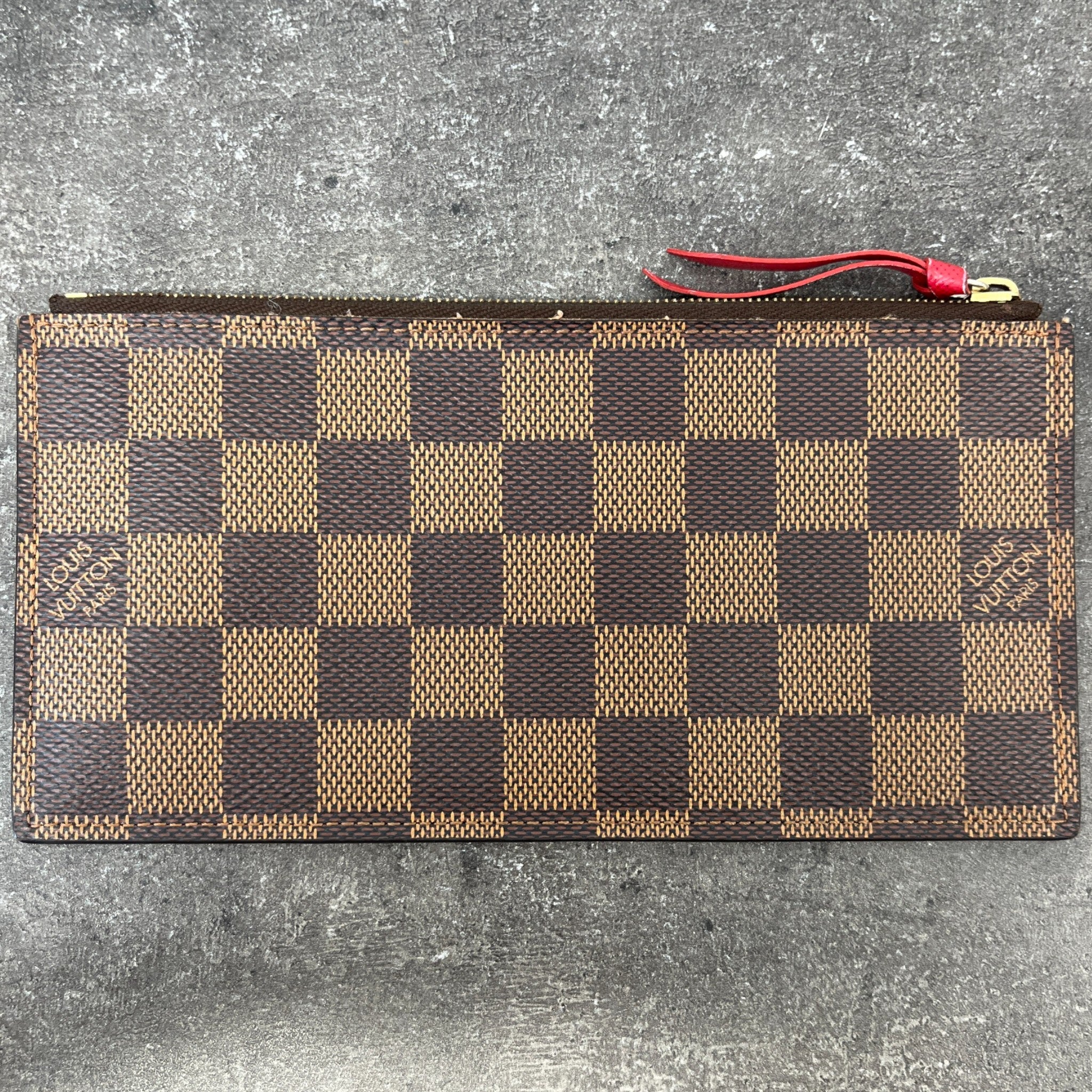 Women's Pochette Felicie Damier Ebene Purse Brown