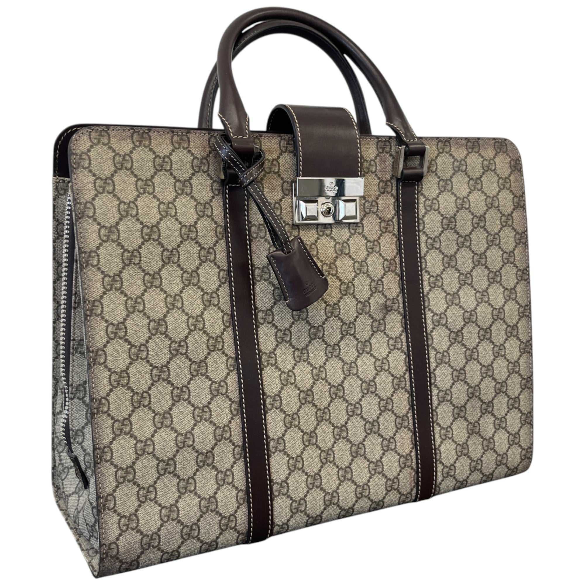 Women's Gg Supreme Brief Bag Beige