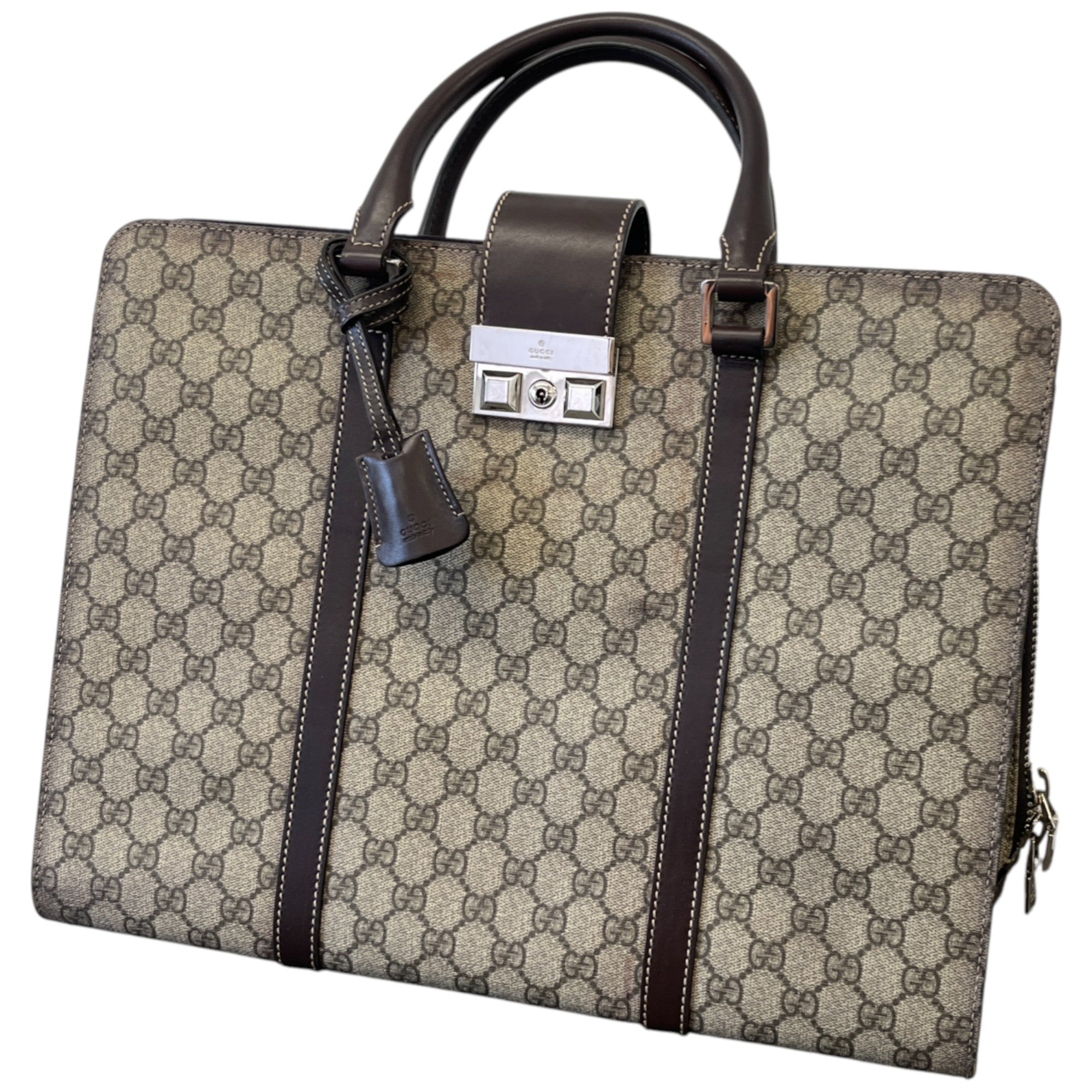 Women's Gg Supreme Brief Bag Beige